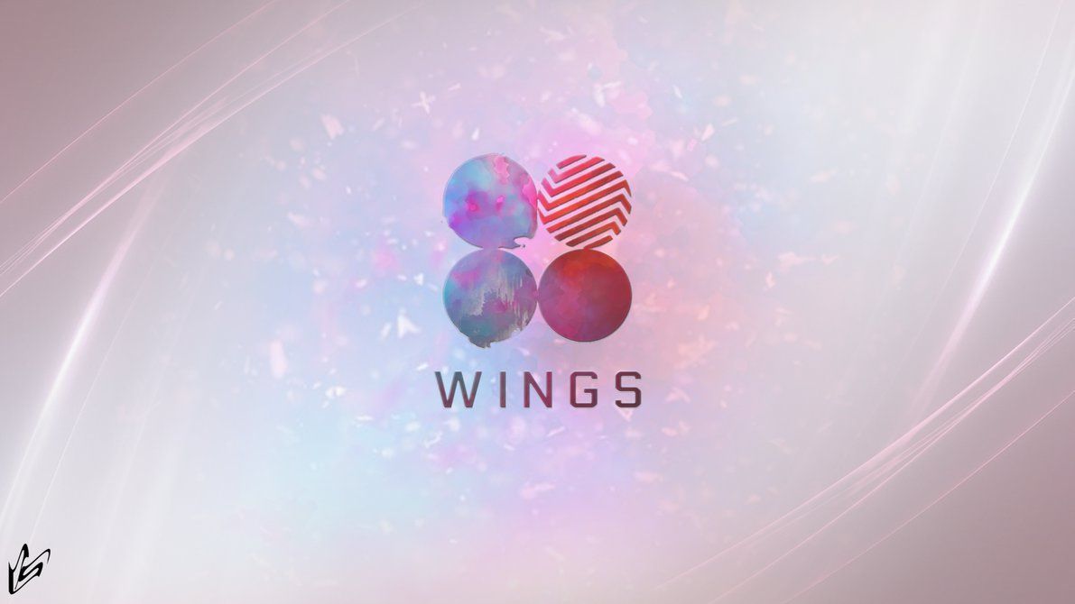 New BTS Logo Wallpaper Free New BTS Logo Background - Bts wings wallpaper, Bts wings album, Bts wings