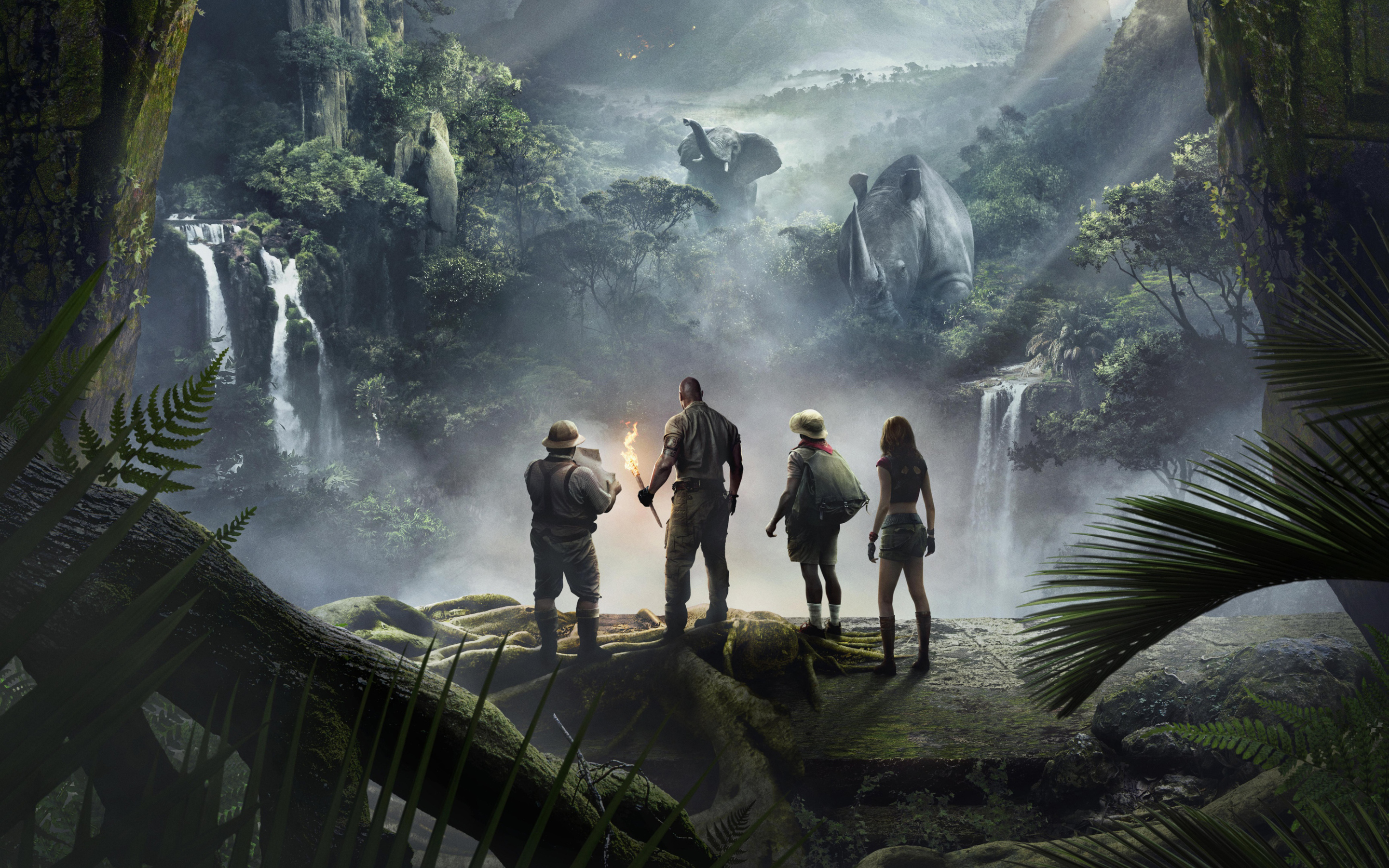 Jumanji Welcome To The Jungle 4k 8k Macbook Pro Retina HD 4k Wallpaper, Image, Background, Photo and Picture