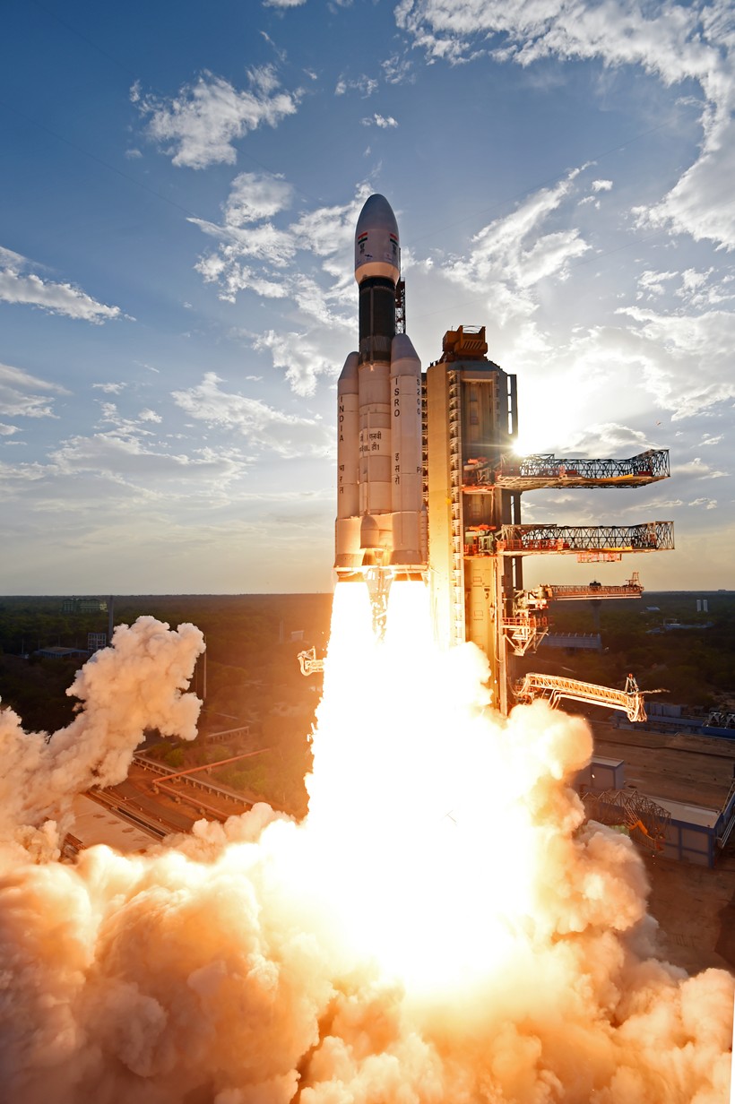 Photos: India's GSLV Mk. III Rumbles Off On First All Up Test Flight