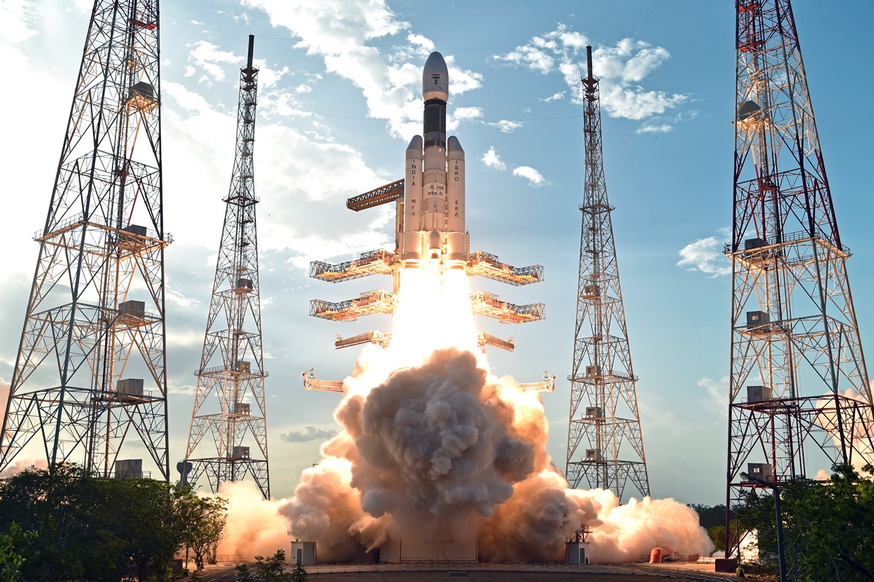 Photos: India's GSLV Mk. III Rumbles Off On First All Up Test Flight