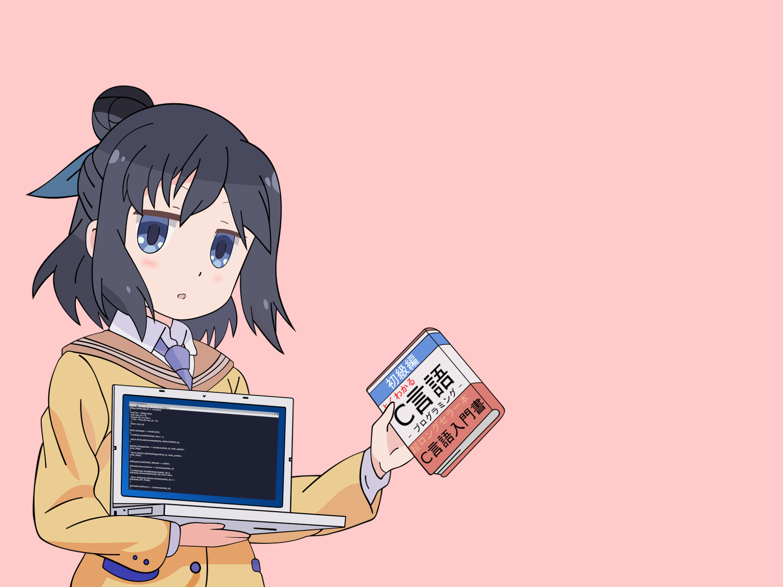 Add C · Issue · Cat Milk Anime Girls Holding Programming Books · GitHub
