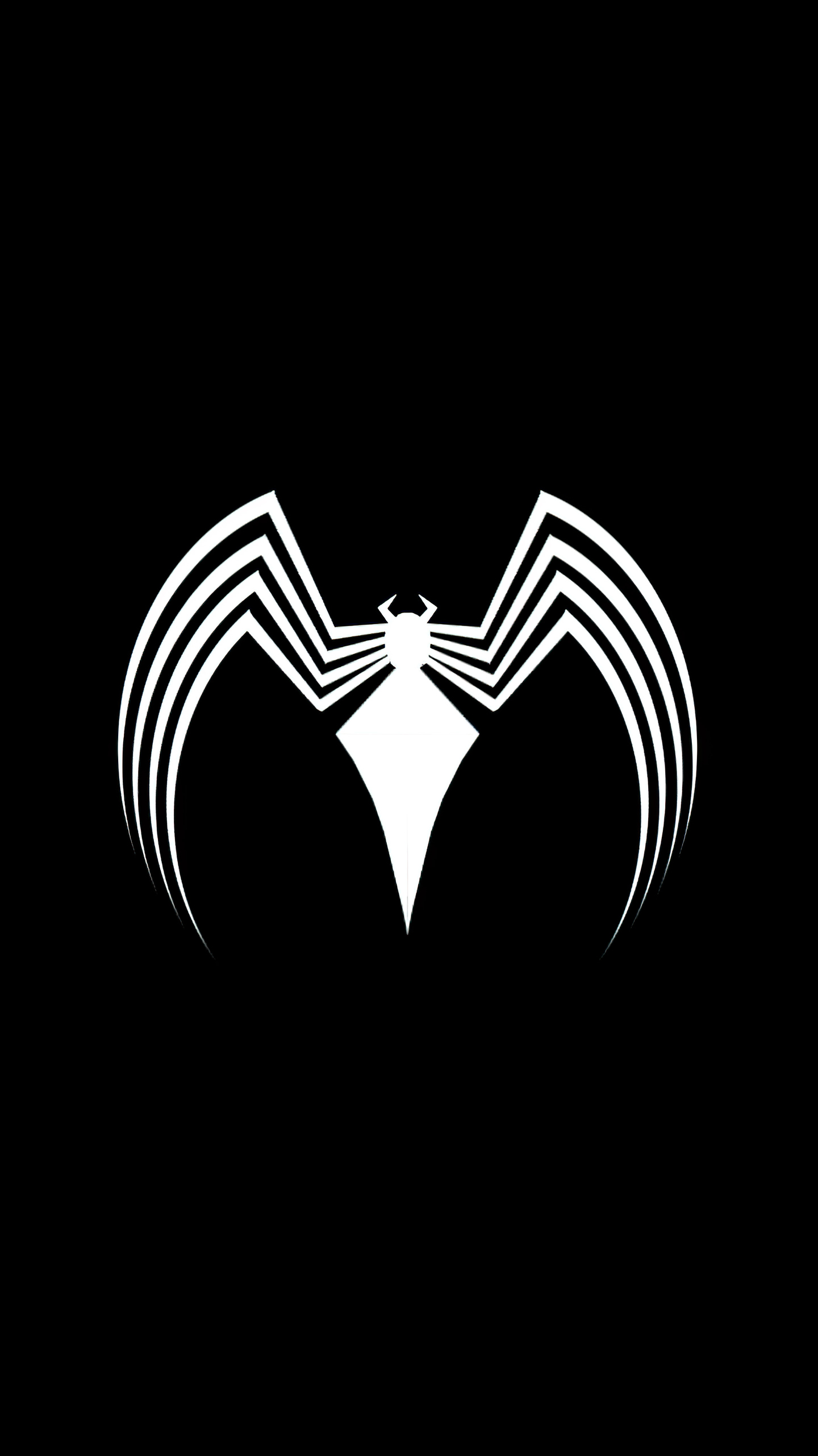 Venom Logo Dark Wallpaper