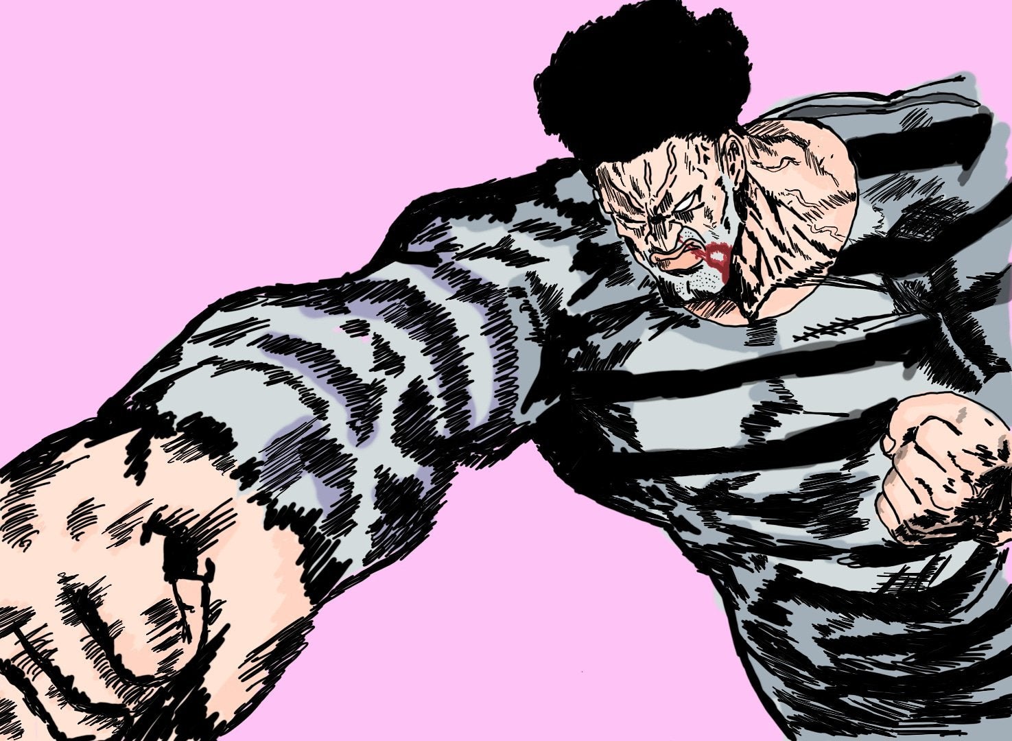 No Spoilers Puri Puri Prisoner Phone sketch