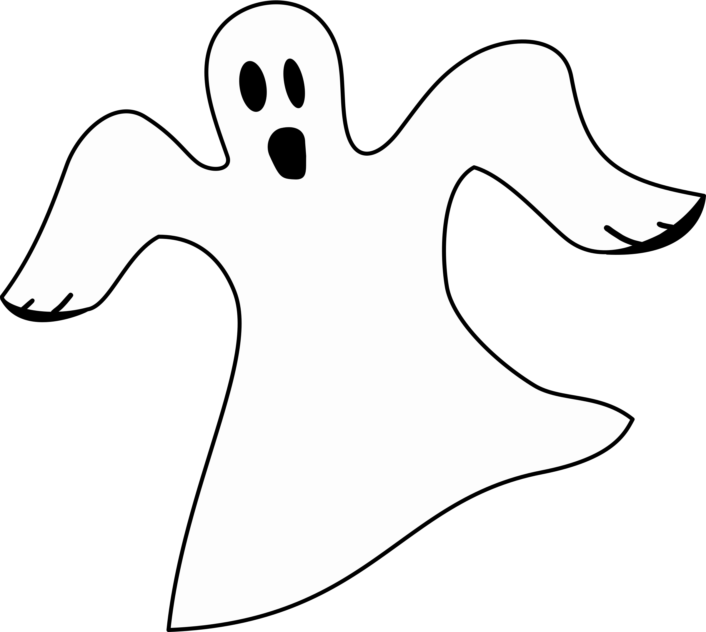 Simple White Ghost Icon PNG PNG and Icon Downloads