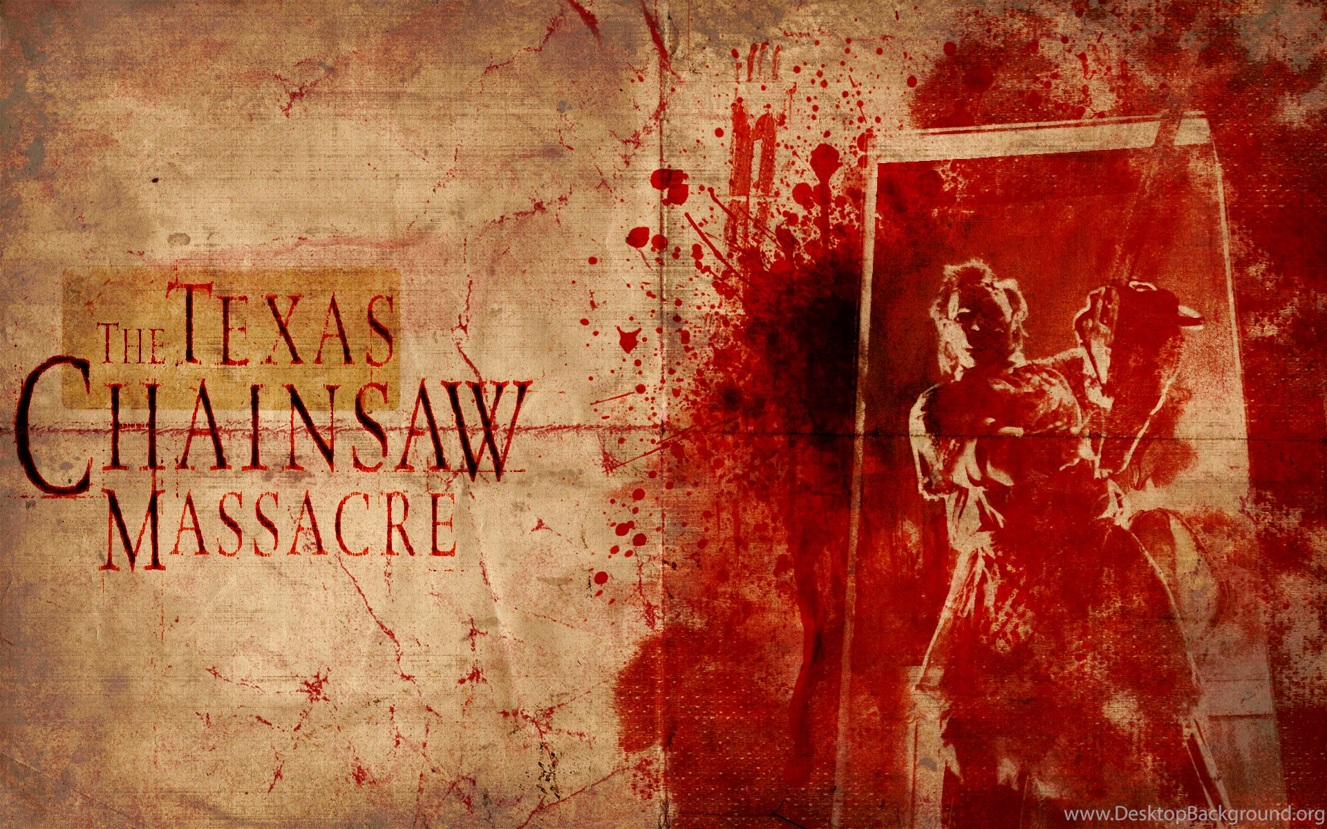TEXAS CHAINSAW Dark Horror Blood E Wallpaper Desktop Background