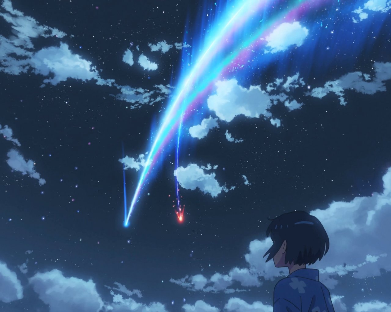 Free download OC] Kimi No NaWa Your Name Meteor Mitsuha 4k by Total Chuck [3840x2160] for your Desktop, Mobile & Tablet. Explore Anime 4k Your Name Wallpaper
