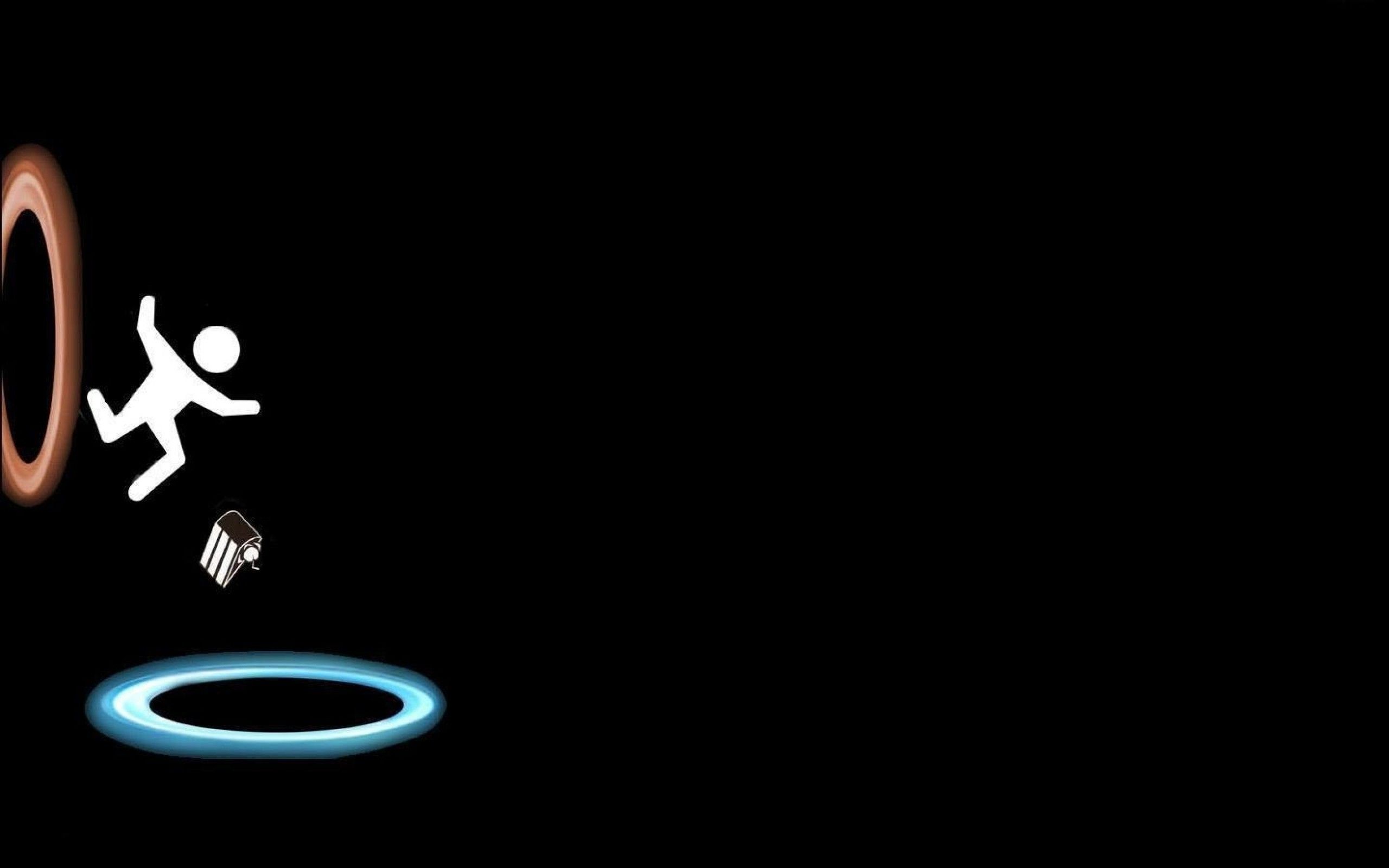 Portal Minimalist Wallpaper