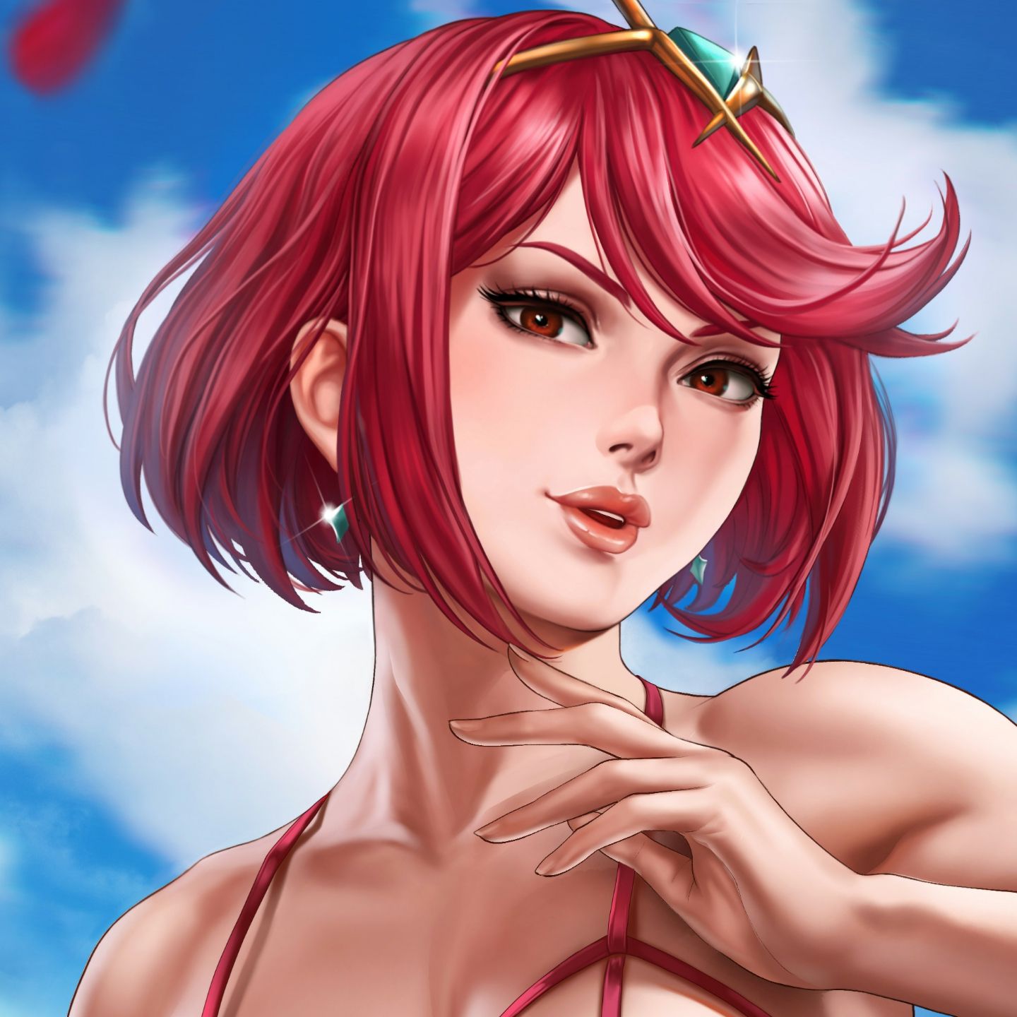 Pyra Xenoblade / X Ray NSFW Live Wallpaper [DOWNLOAD FREE]