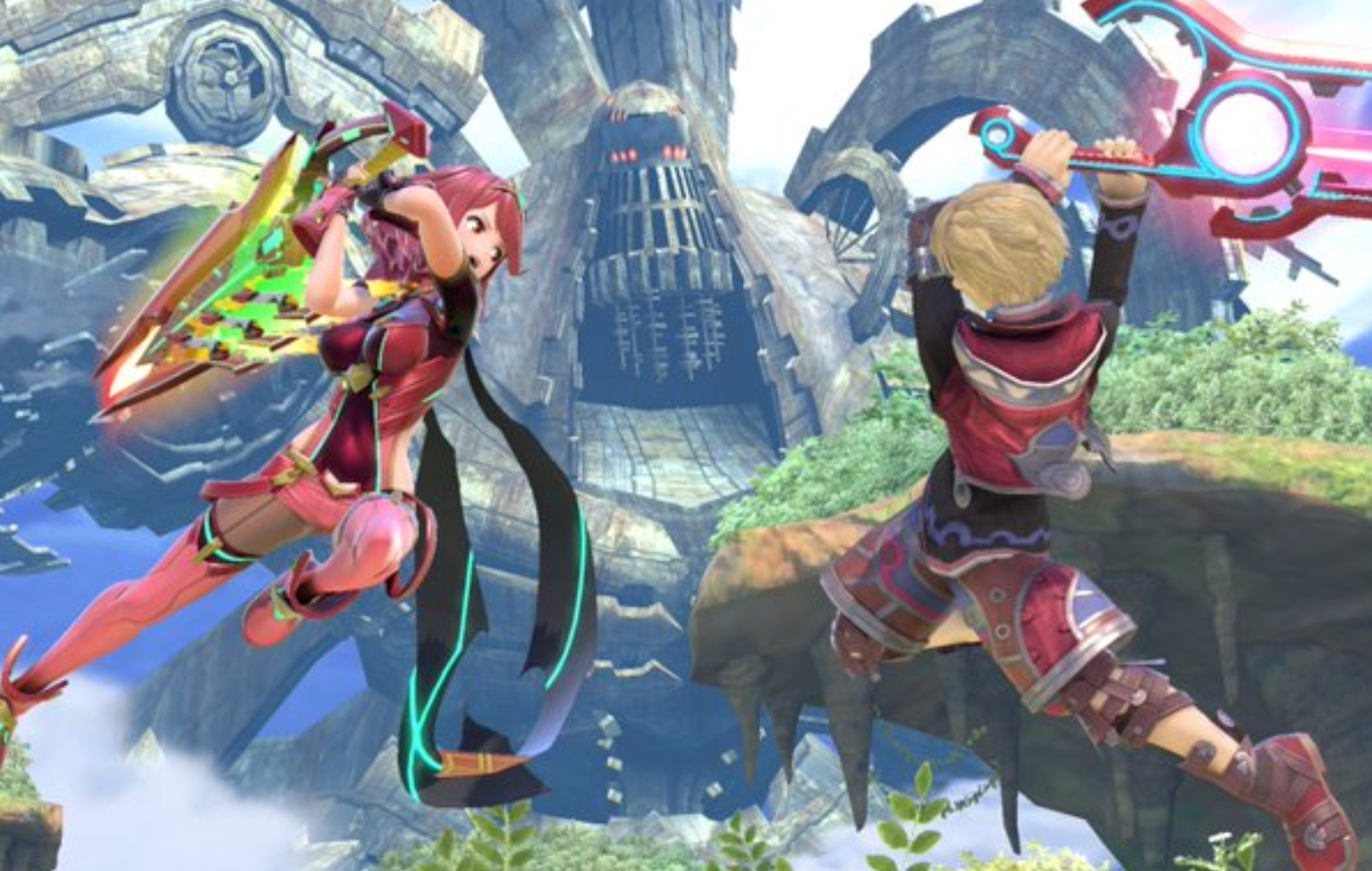 Additional 'Smash Bros. Ultimate' Pyra and Mythra screenshots revealed
