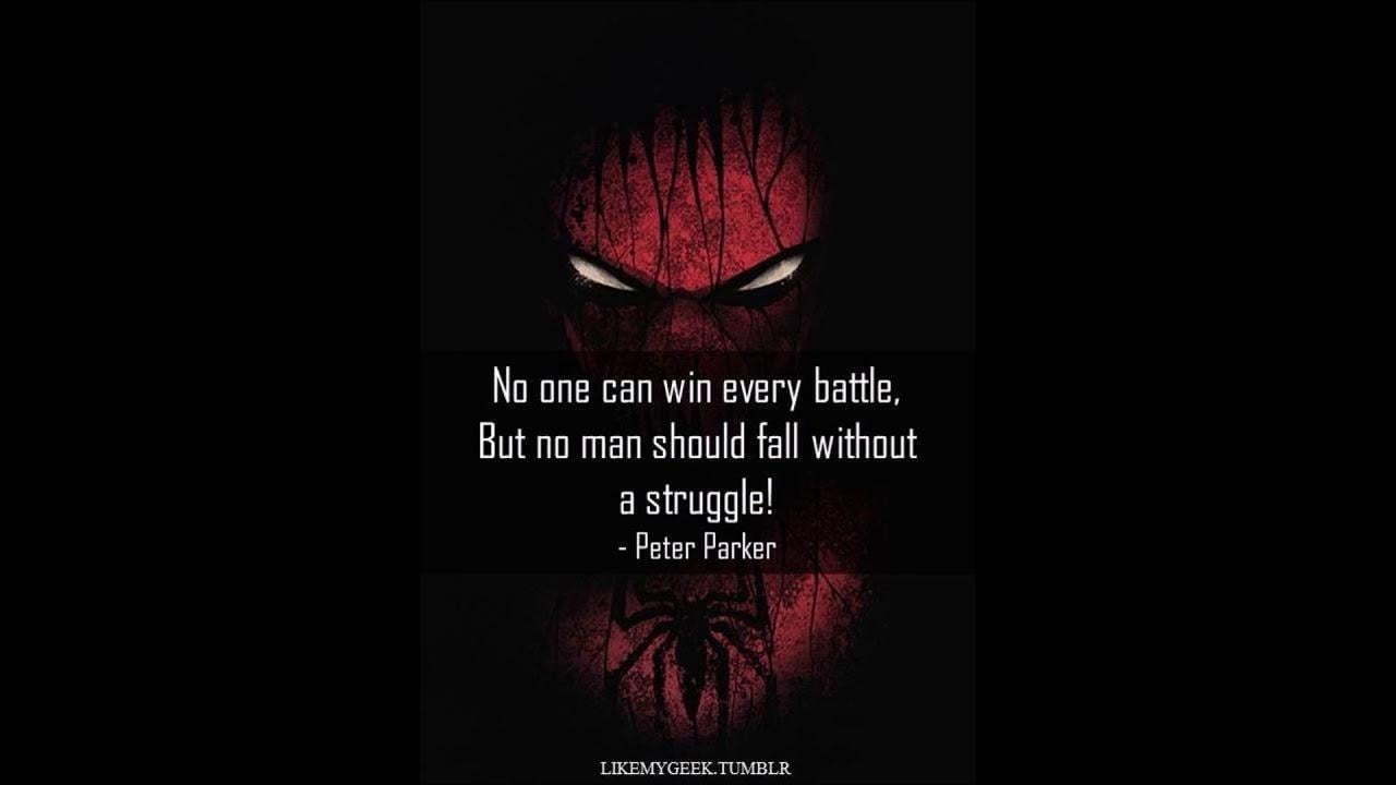 spiderman tumblr quotes