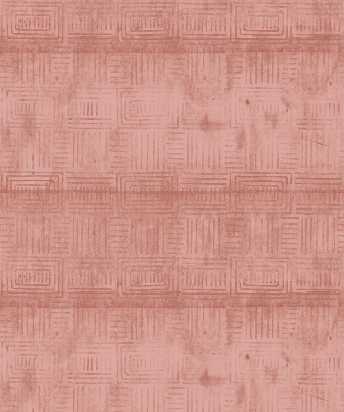Layered Boho • Textured Bohemian Style Wallpaper