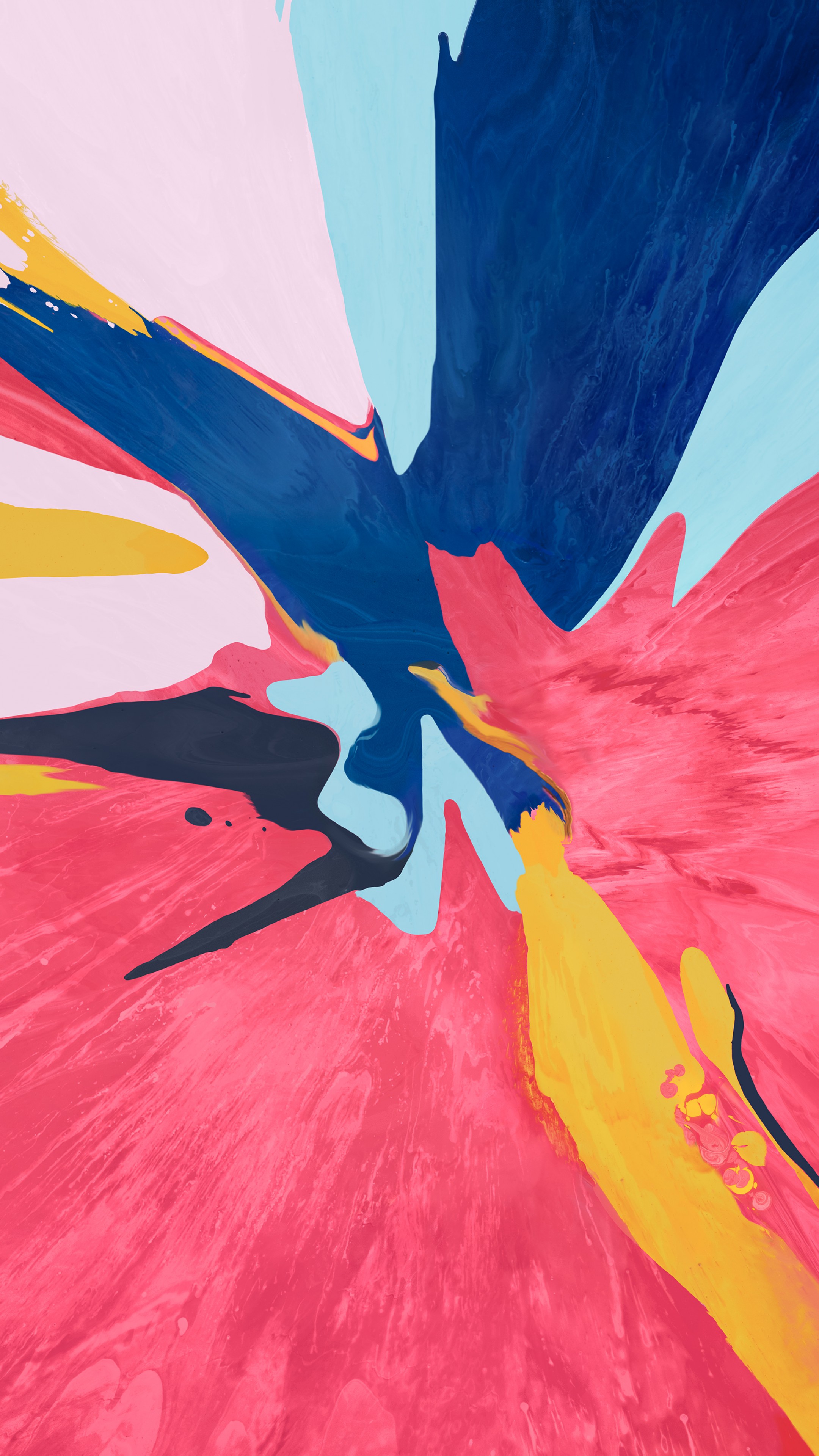 Wallpaper abstract, colorful, iPad Pro 4K, OS