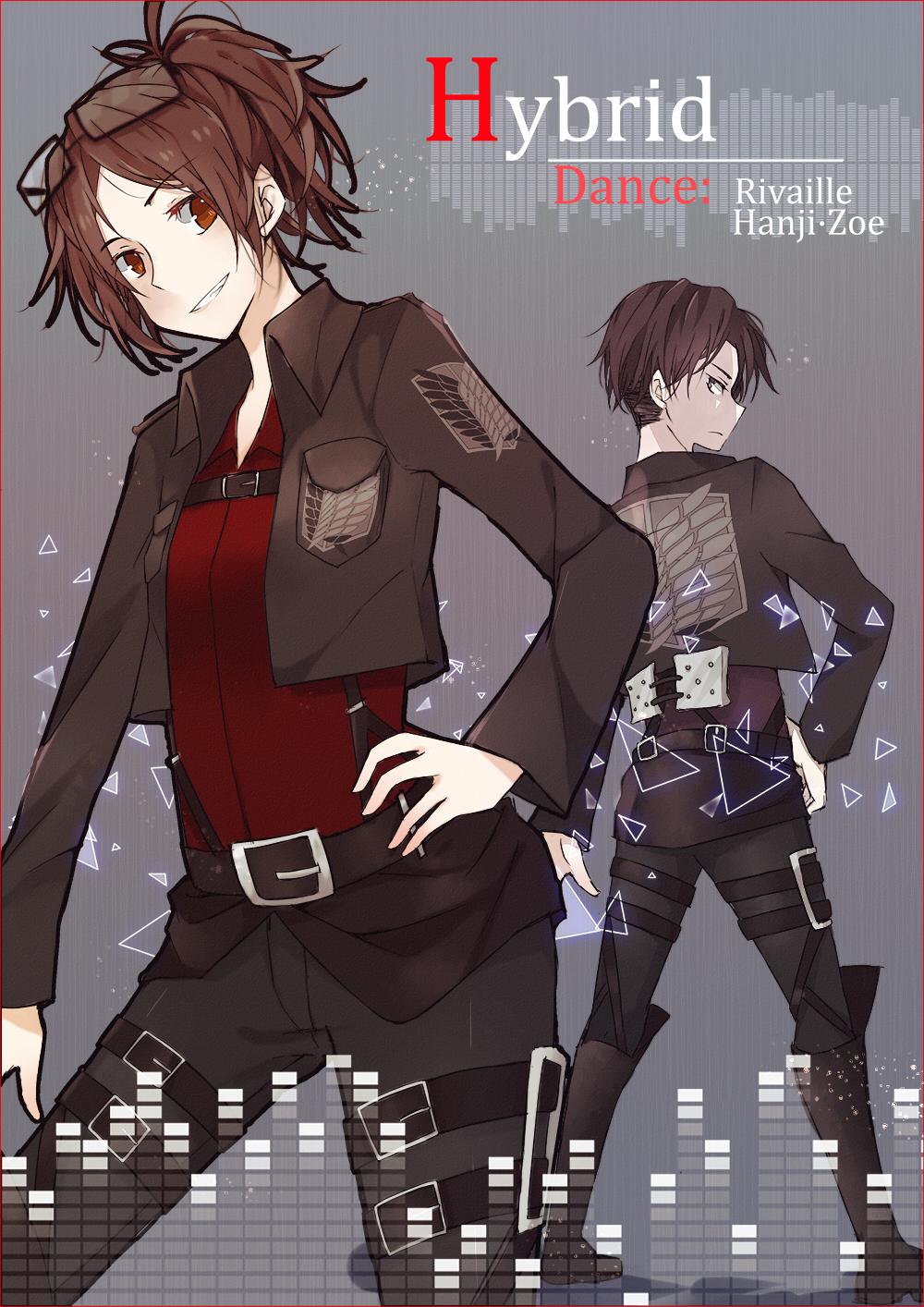 Dress Hanji And Levi Fanart