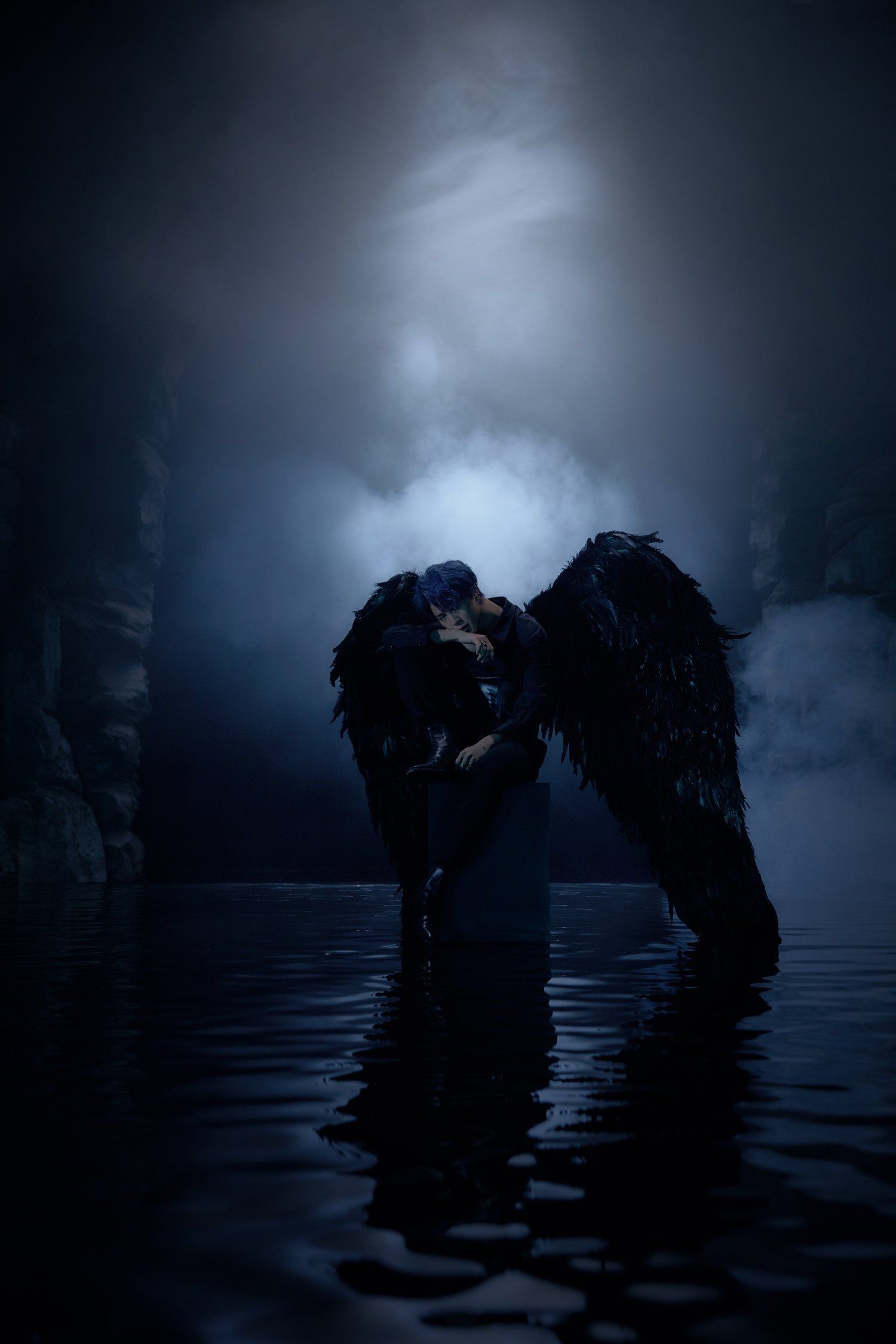 Jimin Black Swan Wallpaper