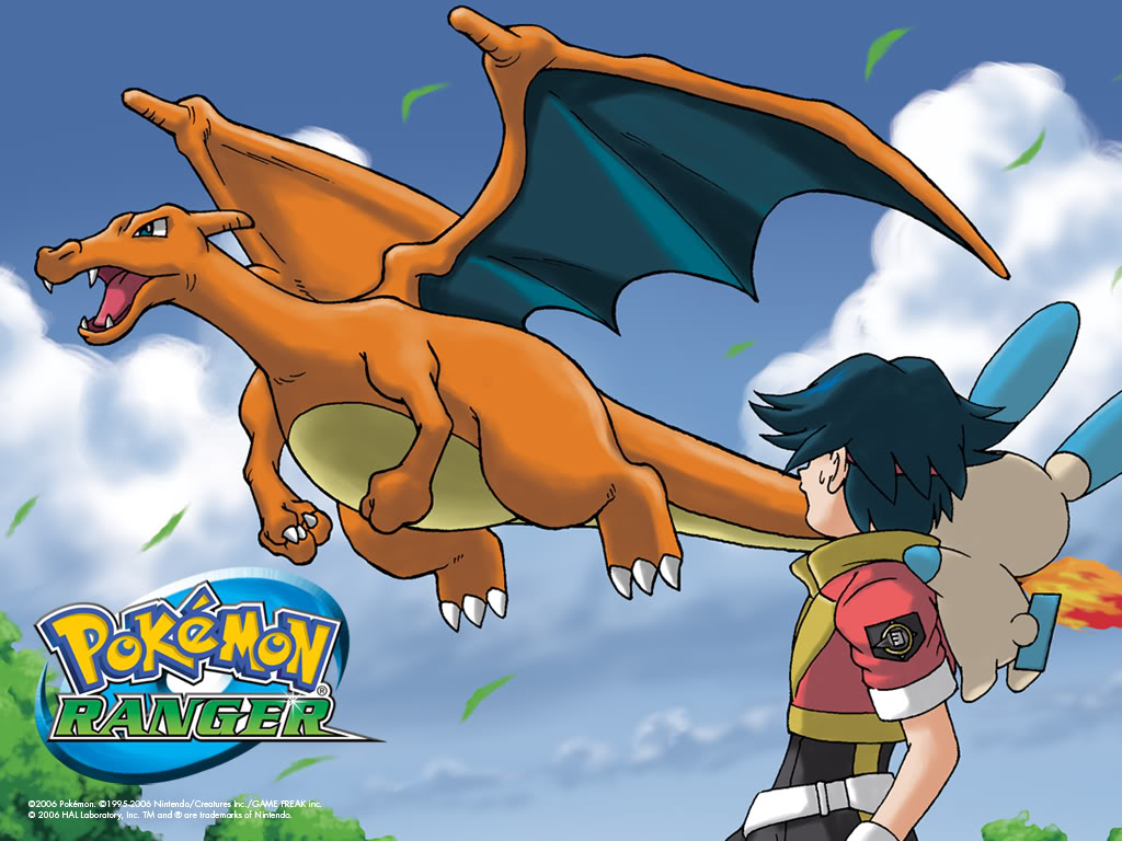 Free download Charizard image Charizard Pokemon Ranger wallpaper photo 23805973 [1024x768] for your Desktop, Mobile & Tablet. Explore Pokemon Charizard Wallpaper. Charmander Wallpaper, Awesome Pokemon Wallpaper, Blastoise Wallpaper