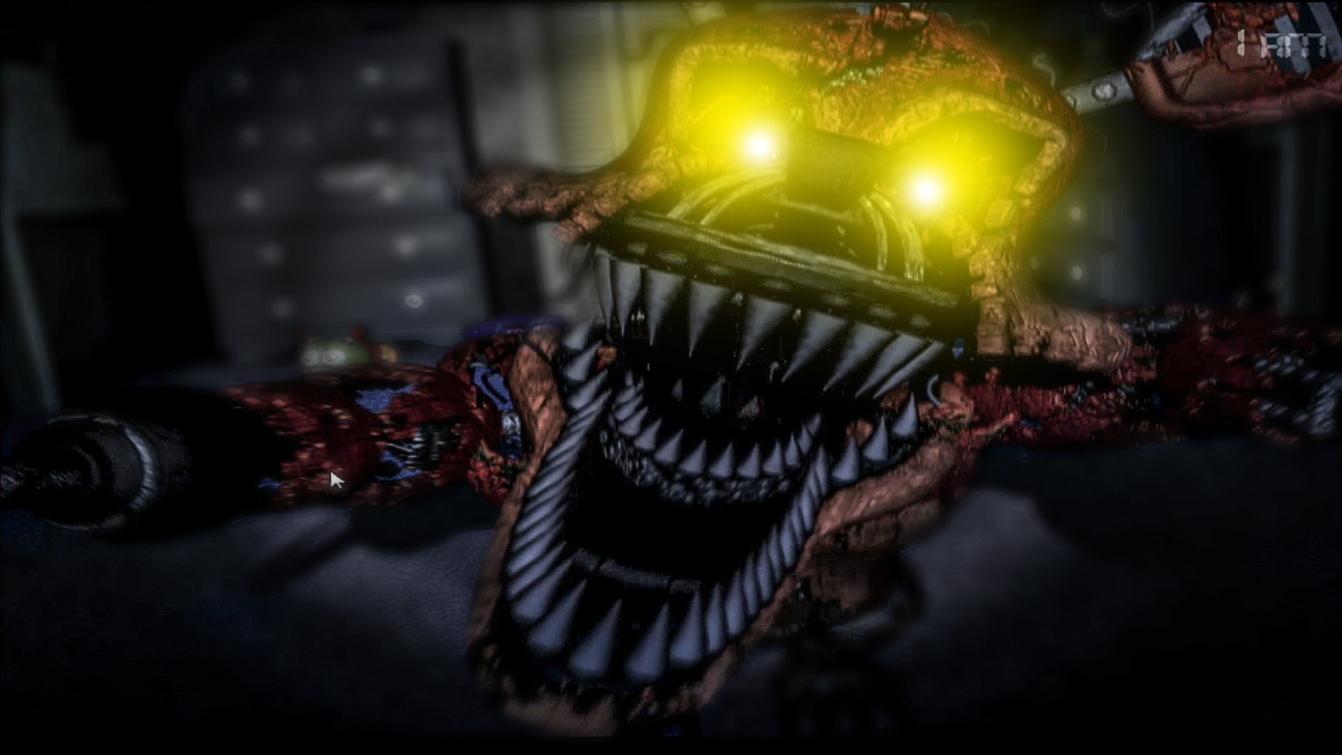 fnaf moving wallpaper, darkness, games, pc game, cg artwork, screenshot