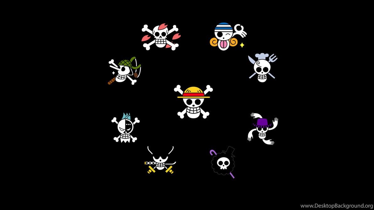 Straw Hat Pirates By Lebare Desktop Background
