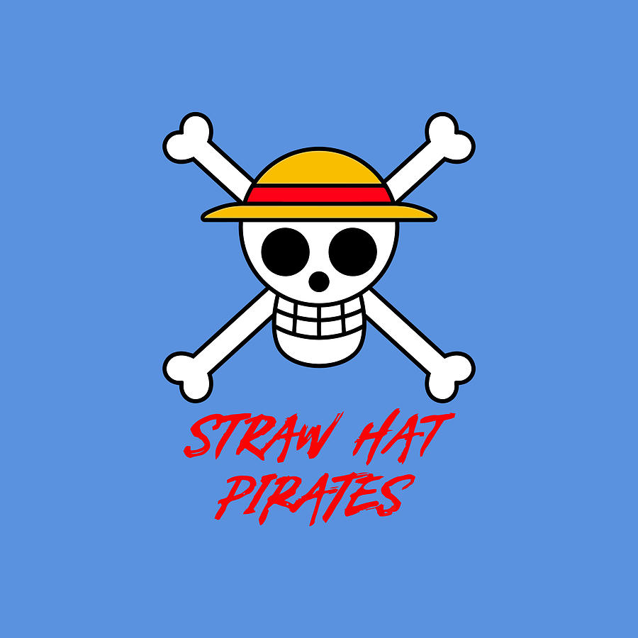 Straw Hat Pirates Jolly Roger Drawing