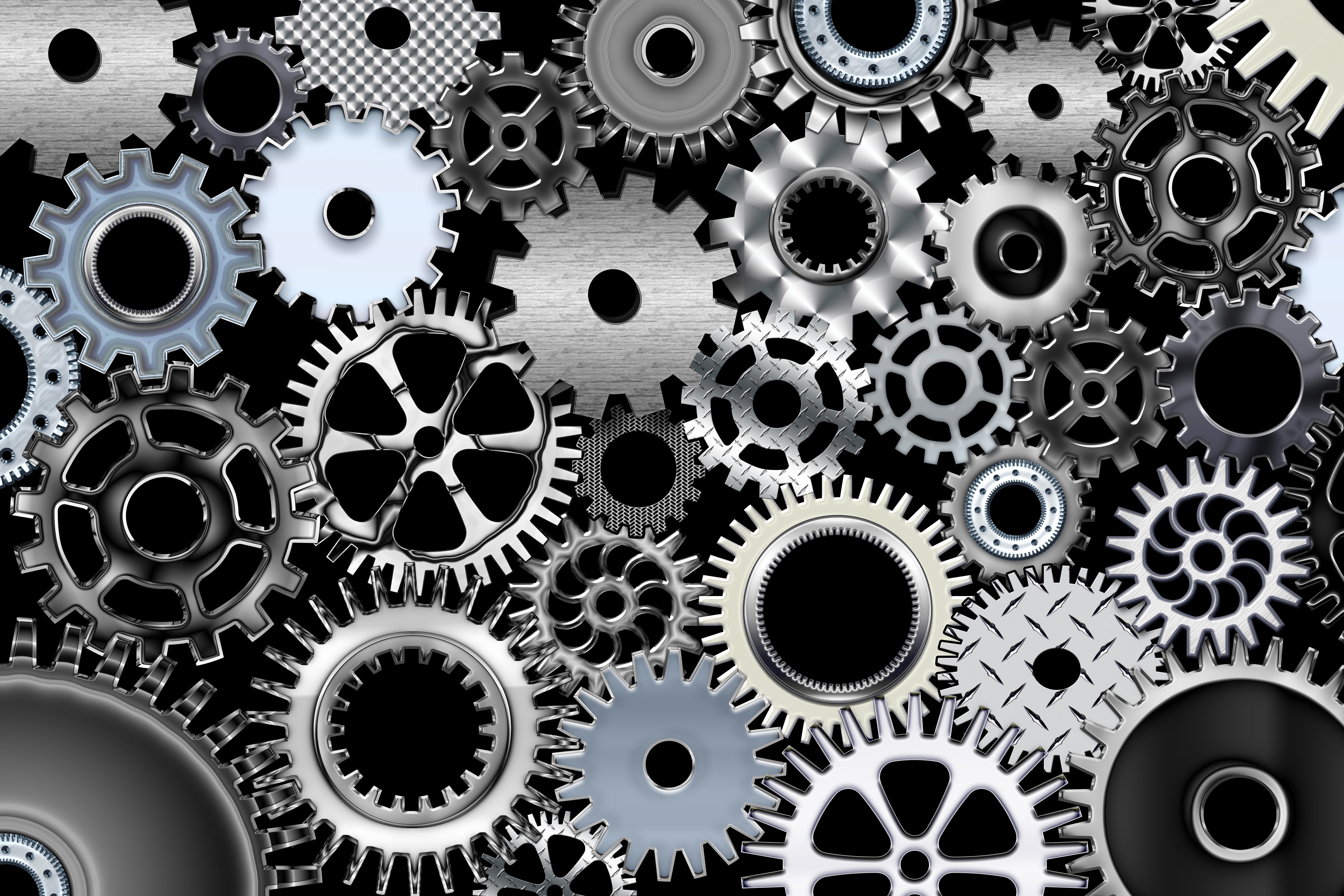 mechanical engineering wallpaper, pattern, gear, circle, design, metal