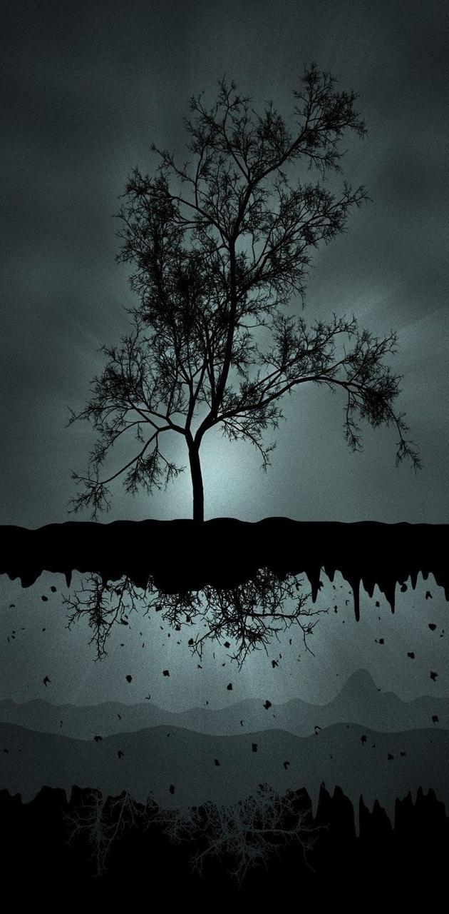 dark plant wallpaper