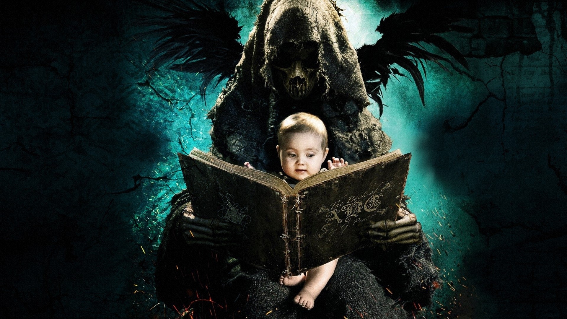 Demon Ghost and Baby HD Wallpaper