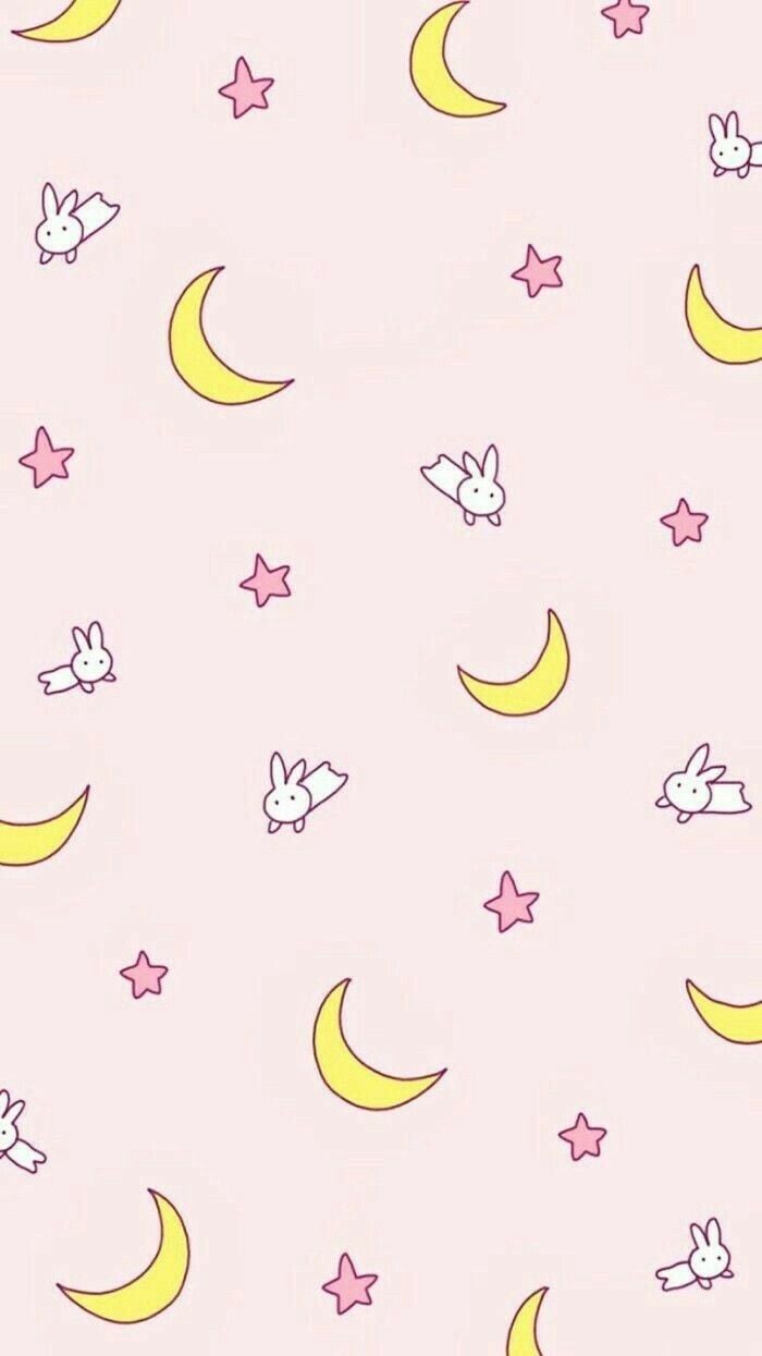 Tumblr is a place to express yourself, discover yourself, and bond over the stuff you love. It's where y. Sailor moon wallpaper, Bunny wallpaper, Kawaii wallpaper