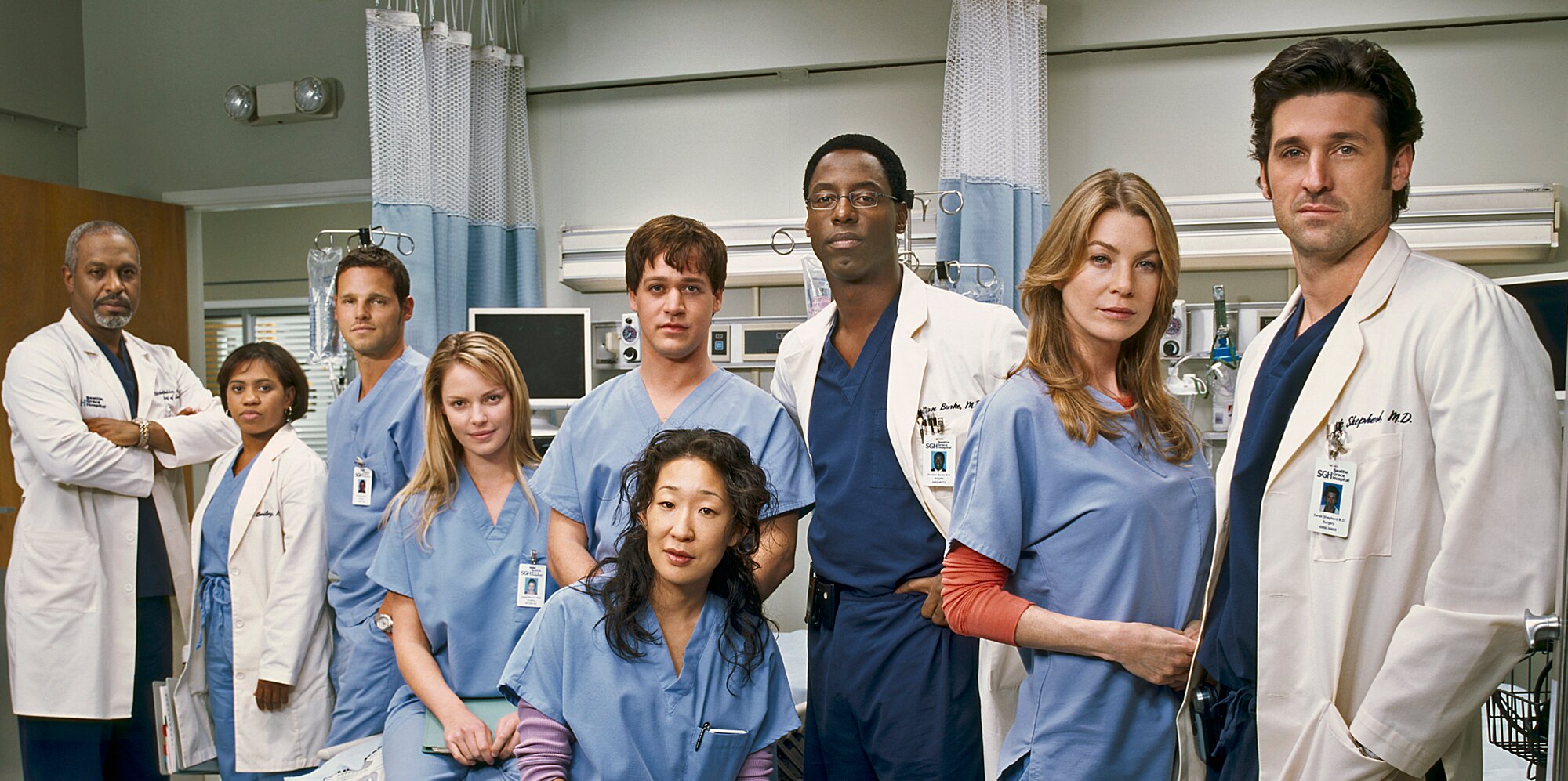 Grey's Anatomy Cast Then and Now