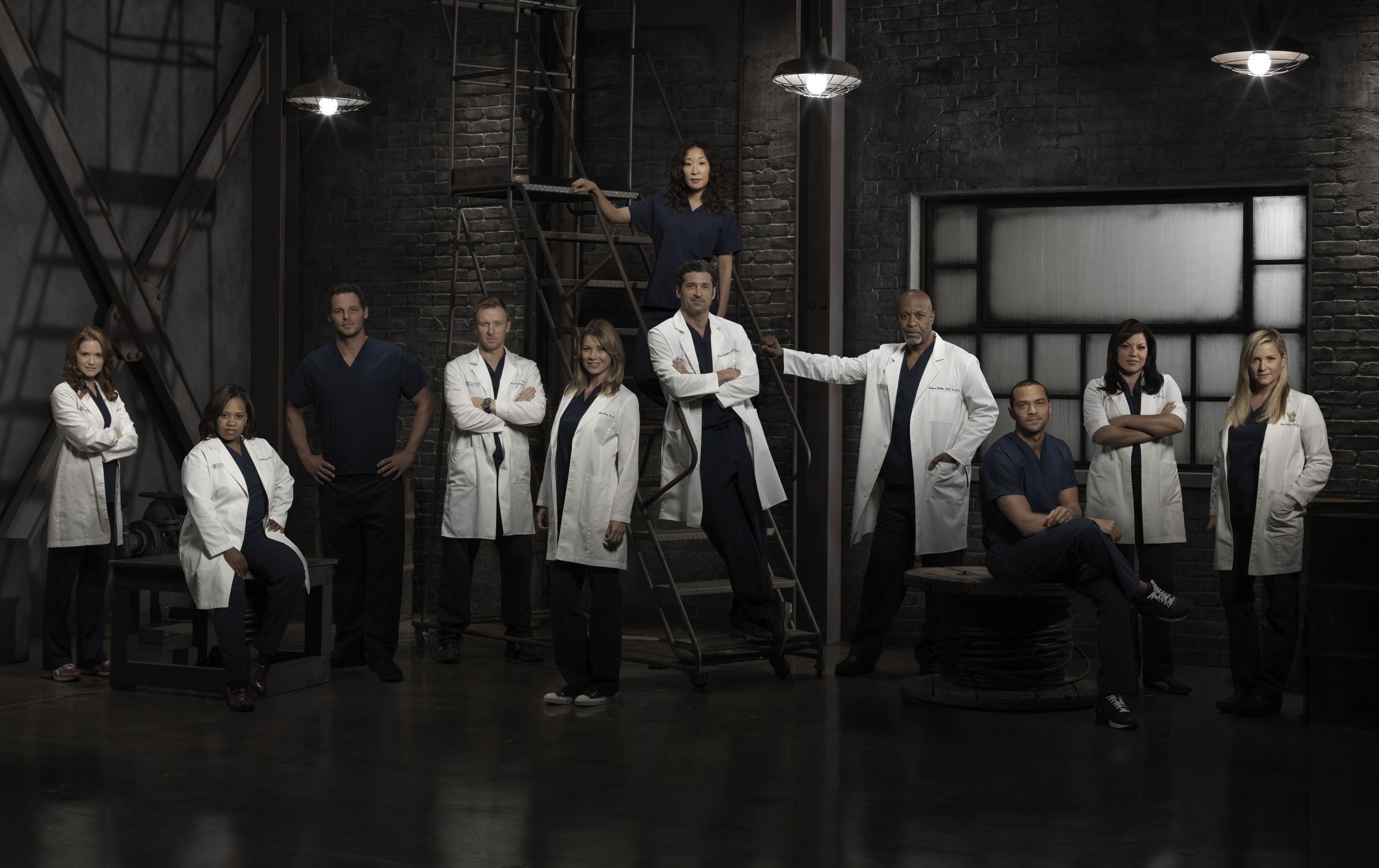 PHOTOS Grey's Anatomy Season 9 Cast Photo
