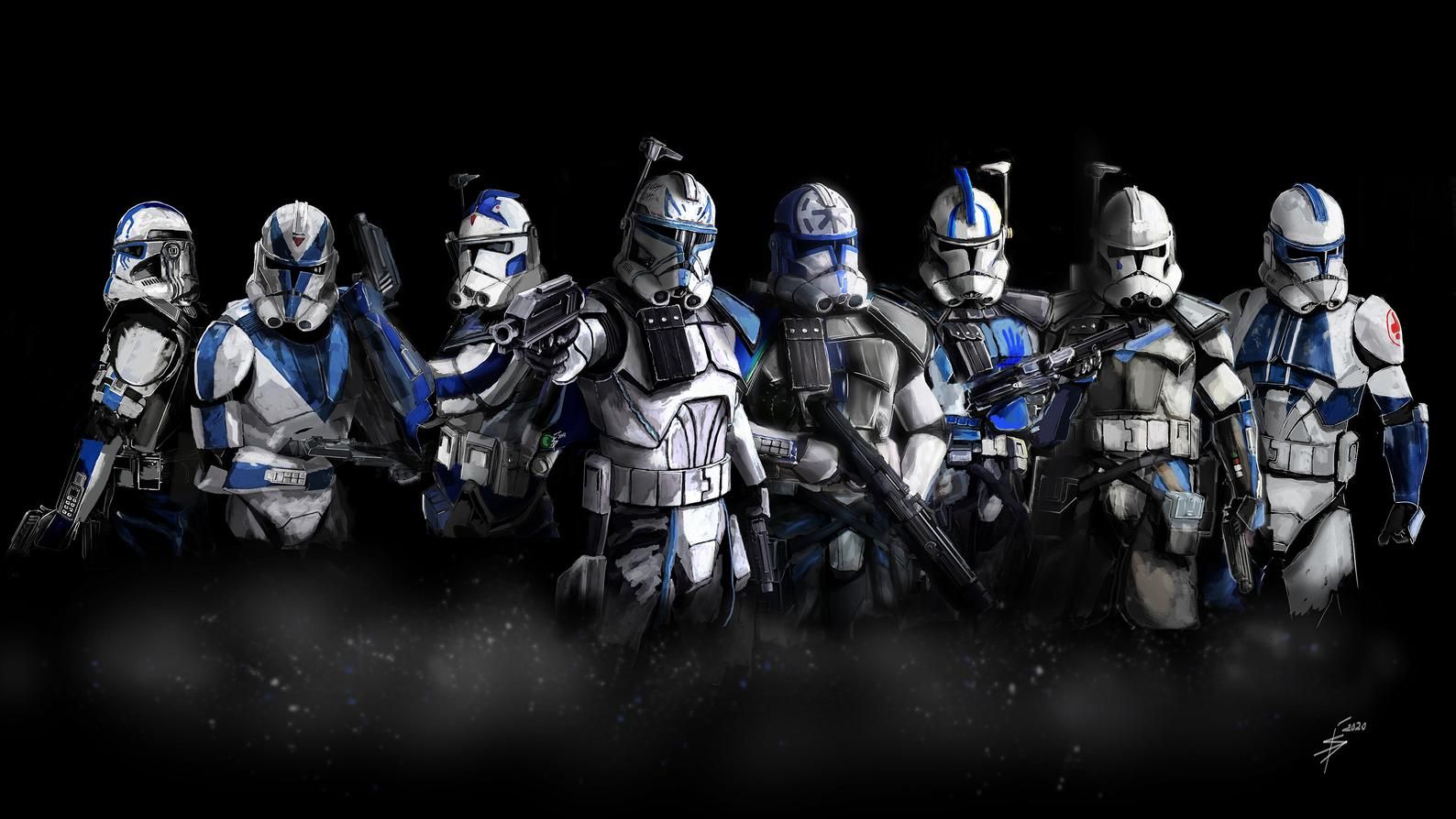 Star Wars 501st Clone Trooper HD phone wallpaper  Pxfuel