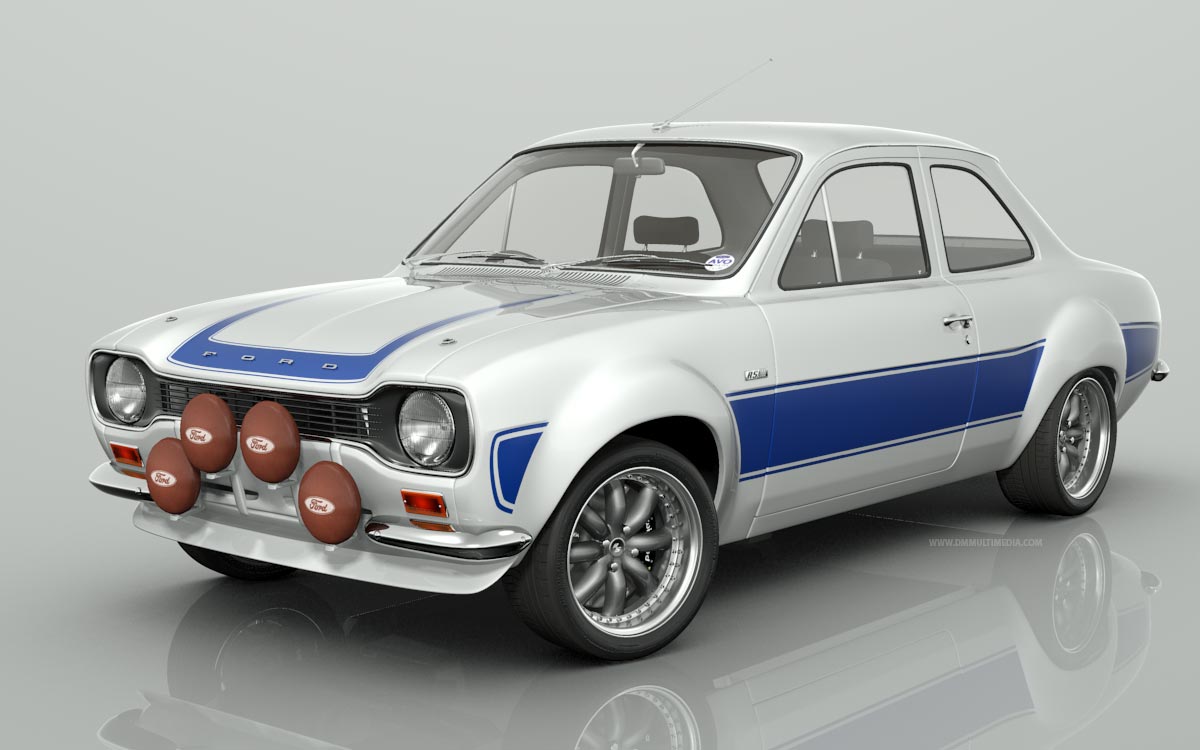 D M MultimediaD Cars. Escort MKI. MKI Escort RS Wallpaper