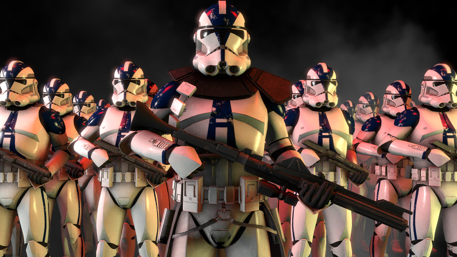 501st Clone Troopers Sfm HD Wallpaper