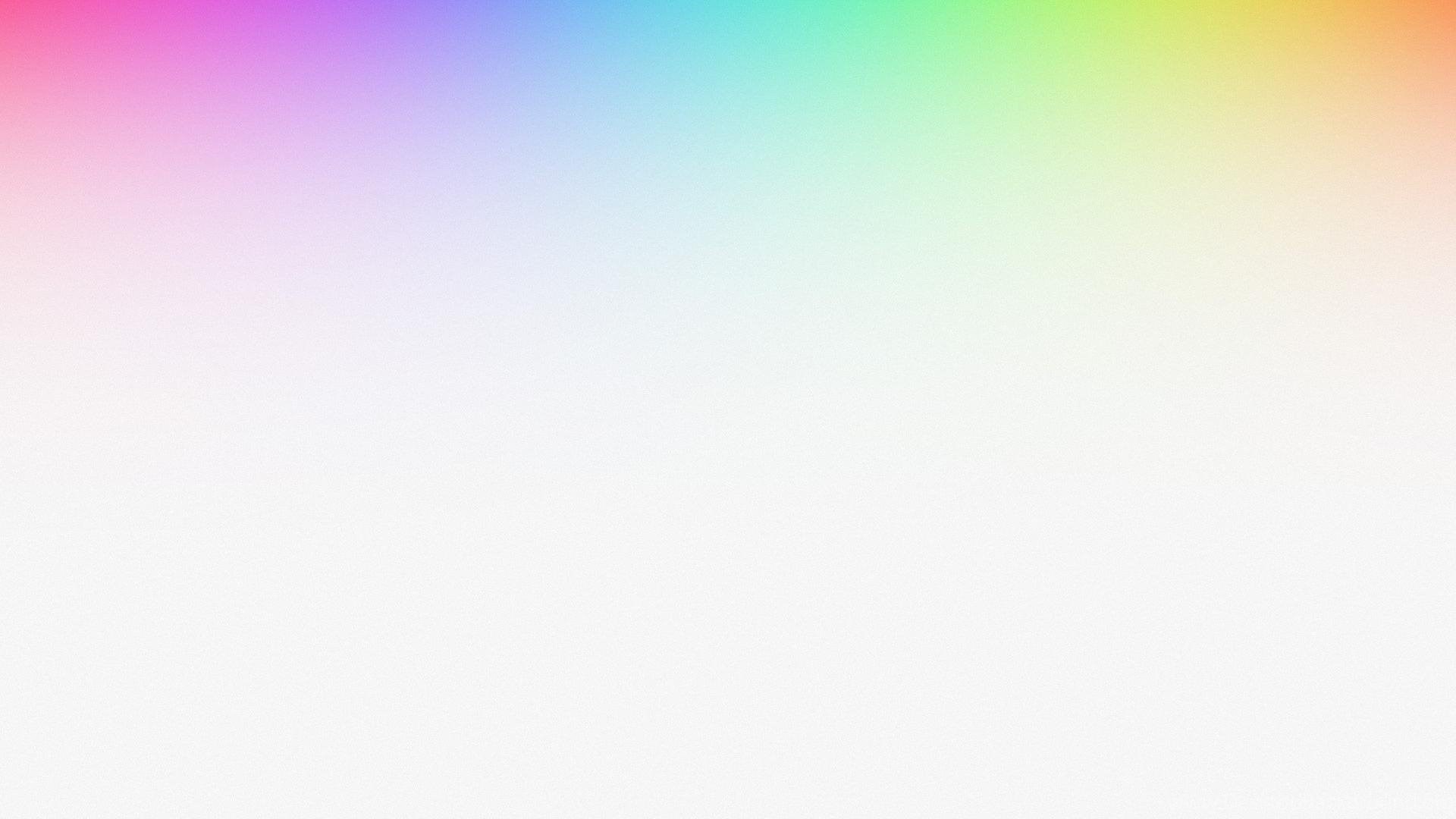 Minimalistic Multicolor Gaussian Blur Simple Background White. Desktop Background
