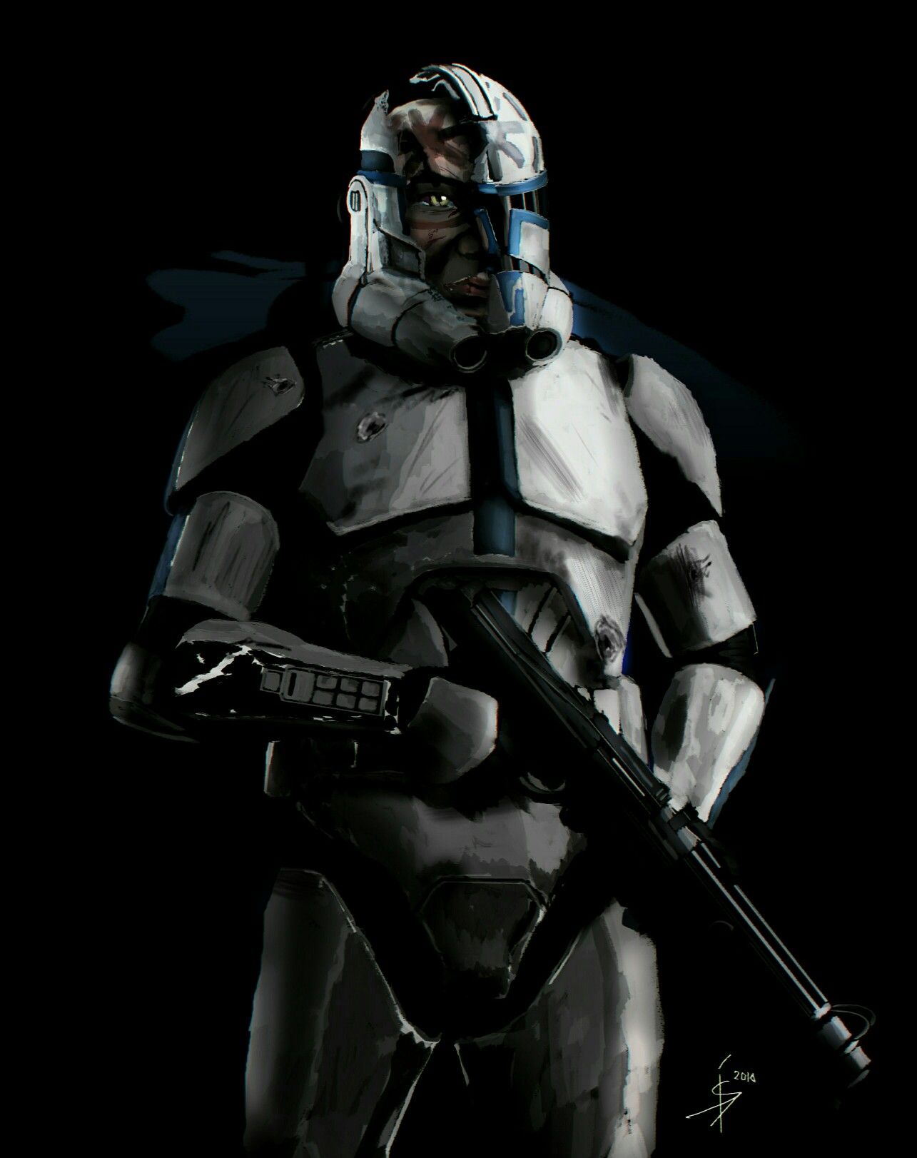 Real Patriot Jesse Worn piece made. Star wars background, Star wars image, Star wars art