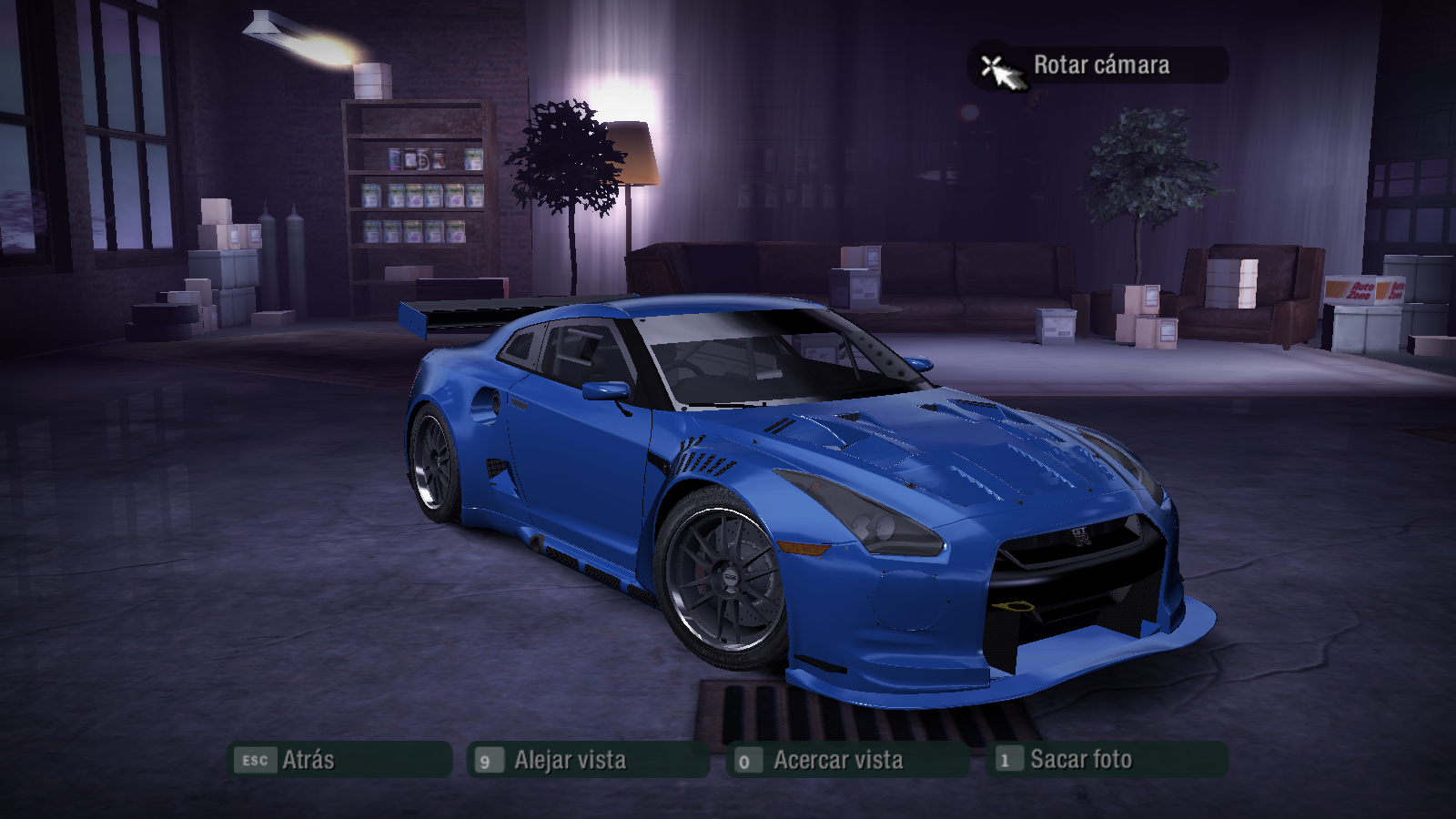 Nissan Skyline r35 GTR Форсаж