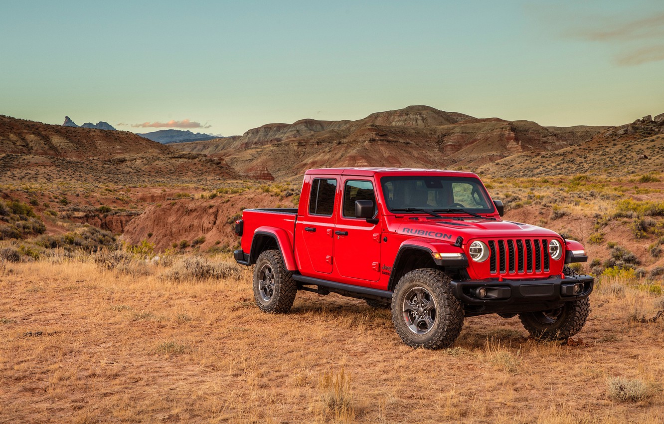 Wallpaper Gladiator, Jeep, 2019, Jeep Gladiator Rubicon, Rubicon for desktop, section jeep