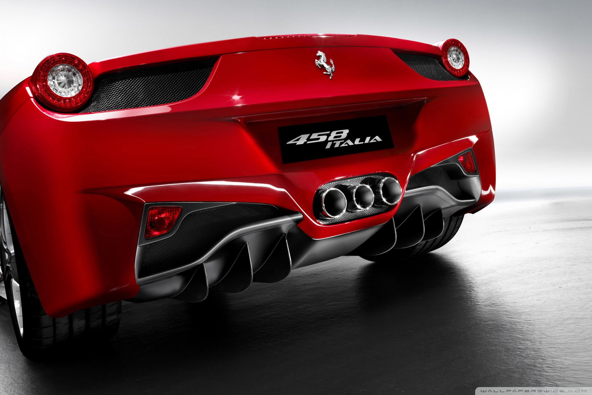 Ferrari 458 Italia Rear Ultra HD Desktop Background Wallpaper for 4K UHD TV, Widescreen & UltraWide Desktop & Laptop, Tablet