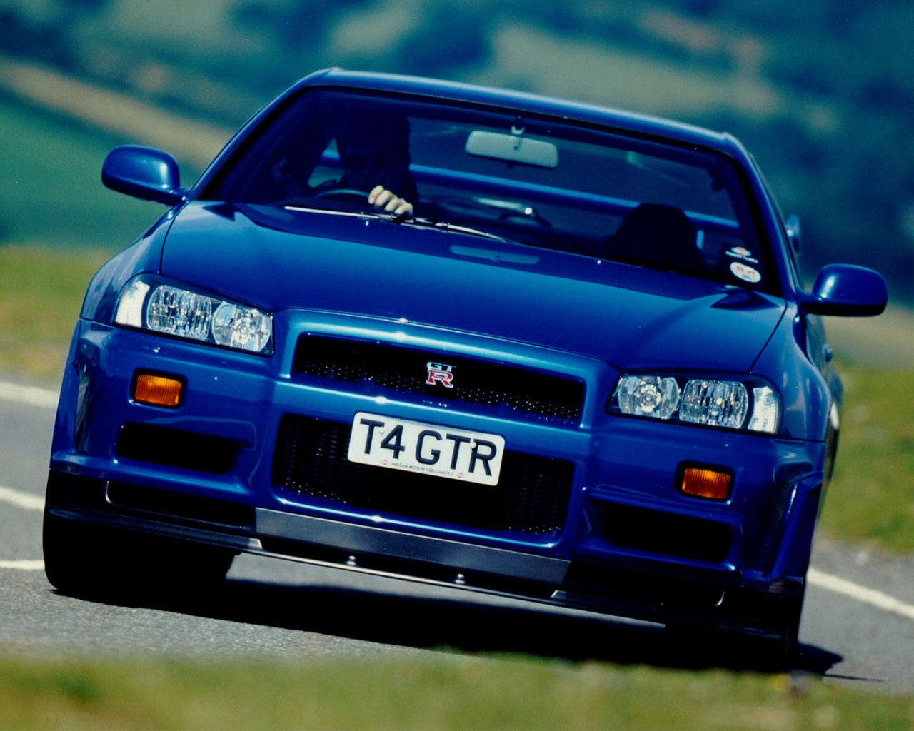 R34 Nissan Skyline GTR 1280x1024 Wallpaper / Desktop Background Picture