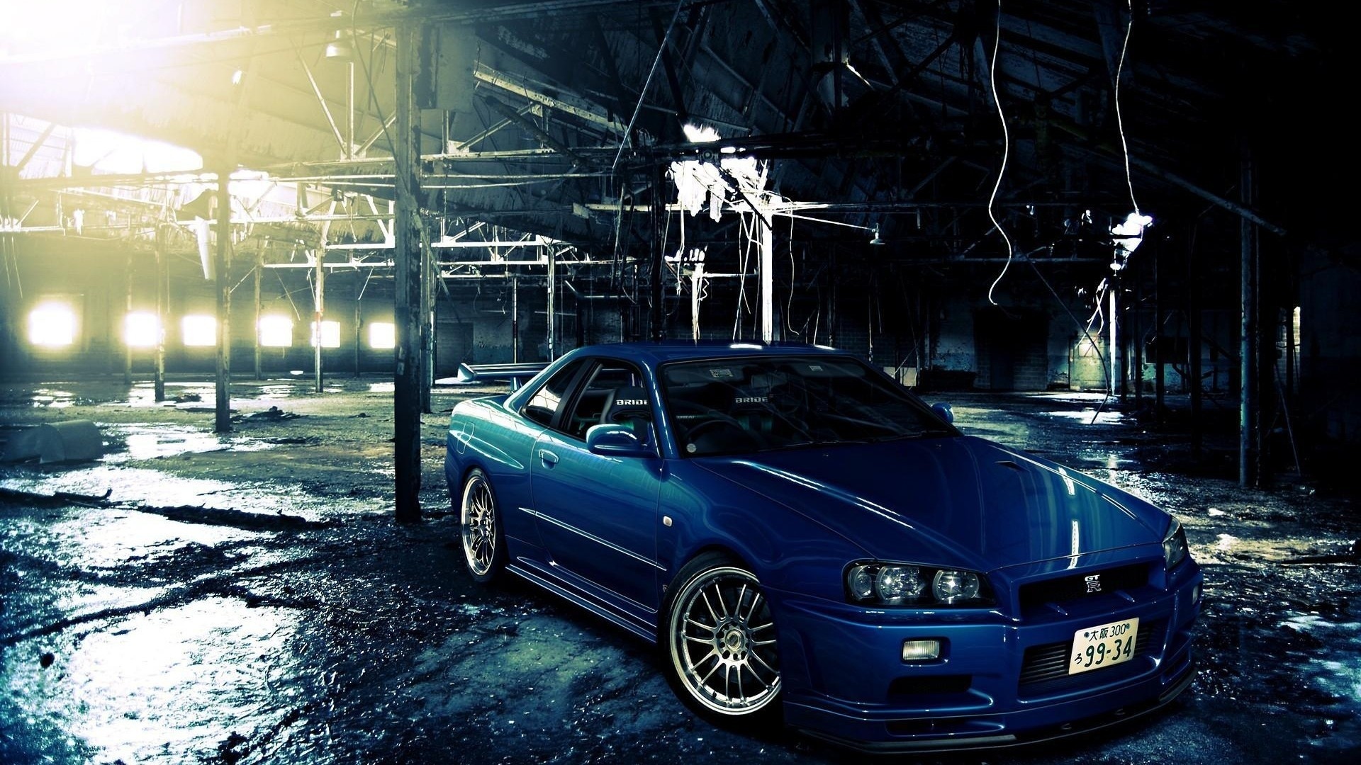 Nissan Skyline R34 GT R Tuning Wallpaperx1080