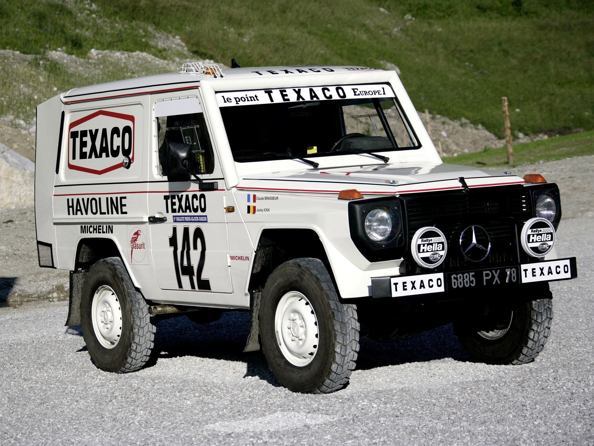 1983, Mercedes, Benz, G klasse, 280, Ge, Paris, Dakar, W460, 4x4, Race, Racing, Suv Wallpaper HD / Desktop and Mobile Background