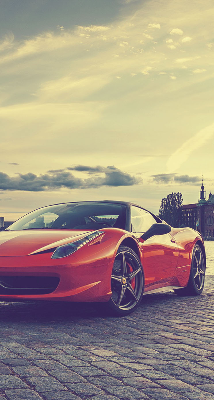 ferrari 458 iphone wallpaper