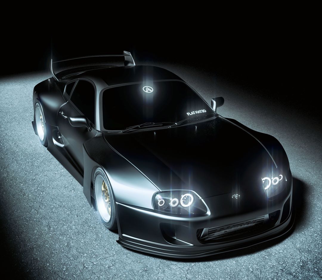 Toyota Supra Big Black Is the Widebody Daddy