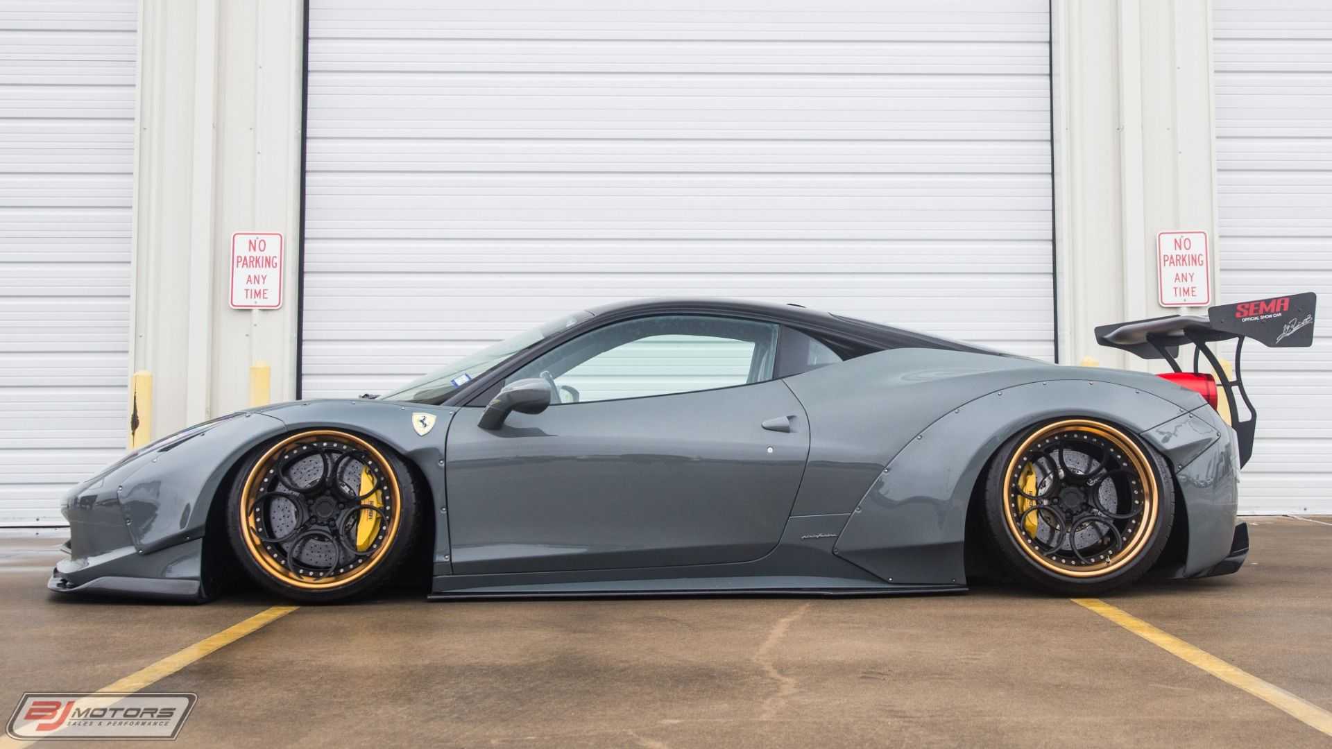 This 2010 Ferrari 458 Liberty Walk Is Widebody Perfection