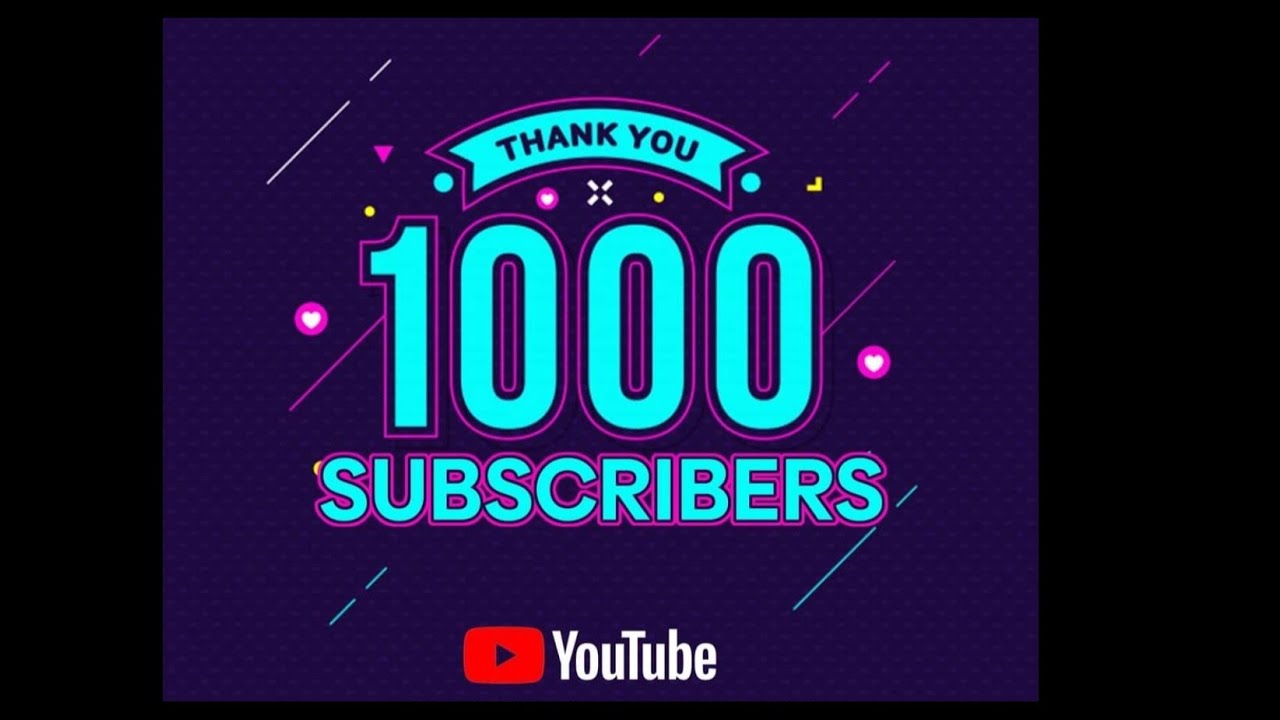 THANKS FOR 1K SUBSCRIBER ON YT/ I HOPE YOU'LL ALWAYS SUPPORT US