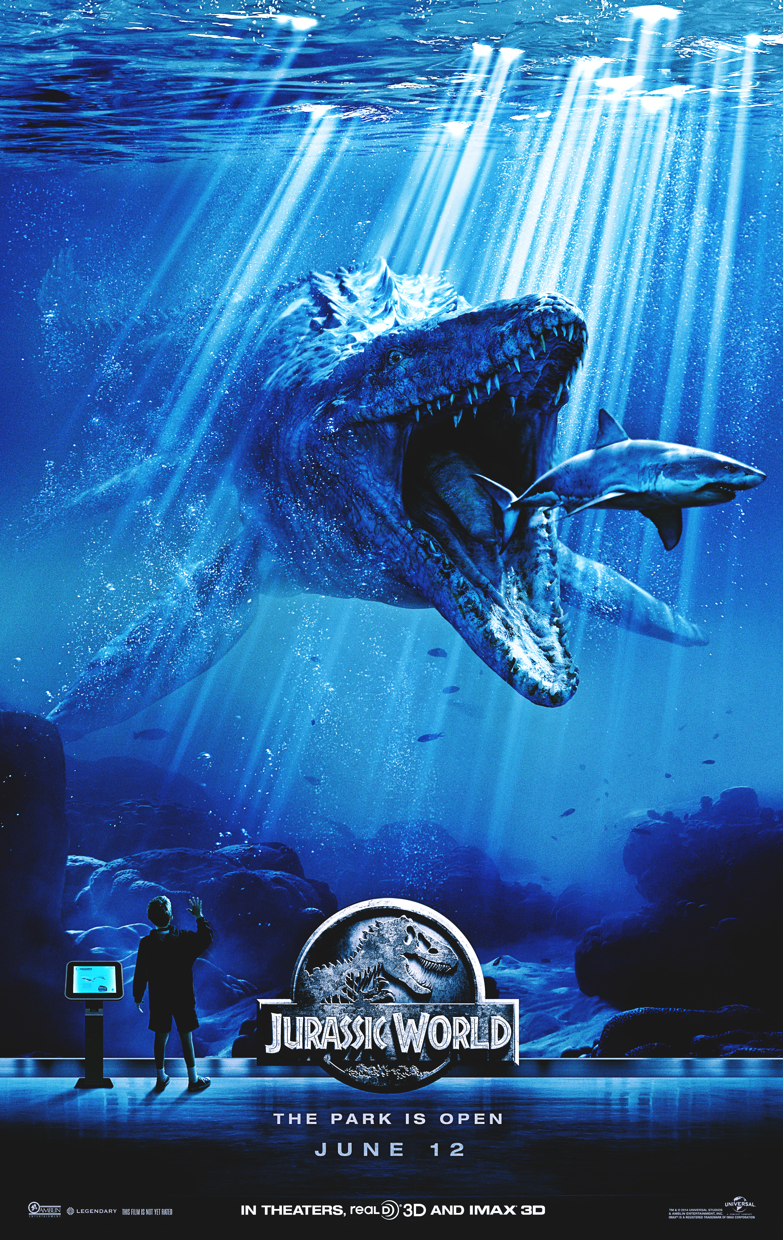 Jurassic World Posters Mosasaurus World Photo