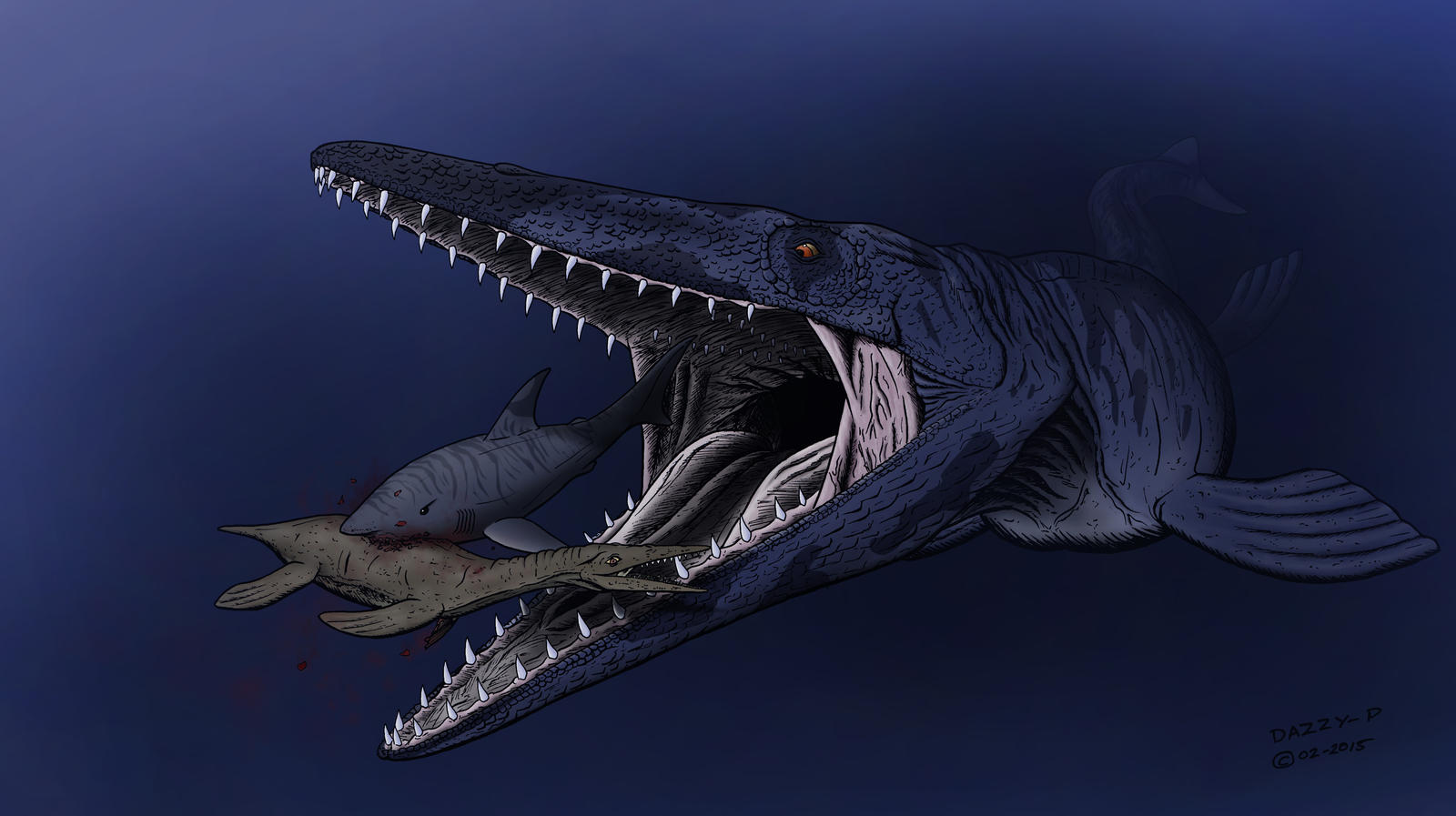 Mosasaurus Wallpaper and HD Background free download on PicGaGa