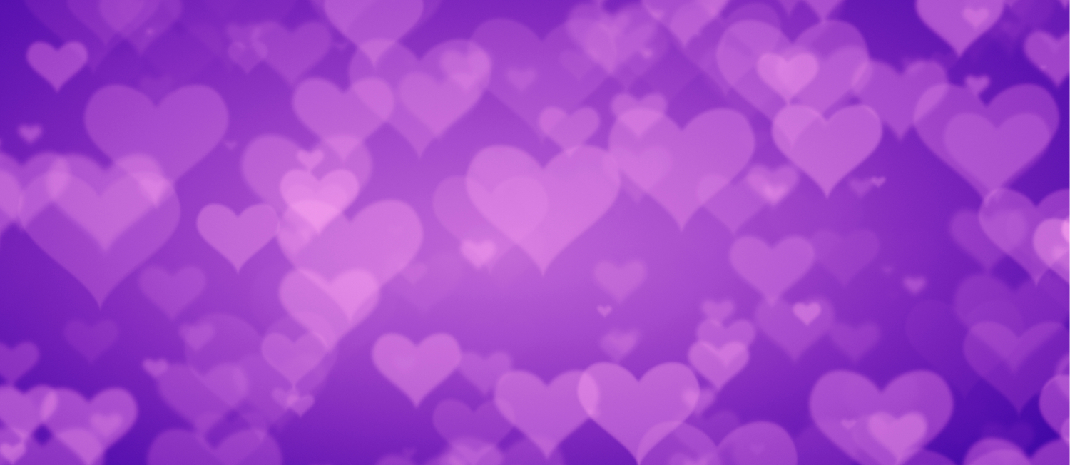 Soft Purple Hearts On Graduated Background. Valentines Day Concept Coffee Mug by Dani Prints and Image