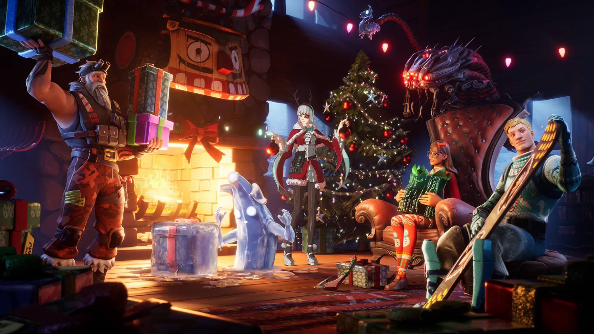 Fortnite Winterfest 2021 Brings Presents, Special Quests, Spider Man: No Way Home Outfits, And More!