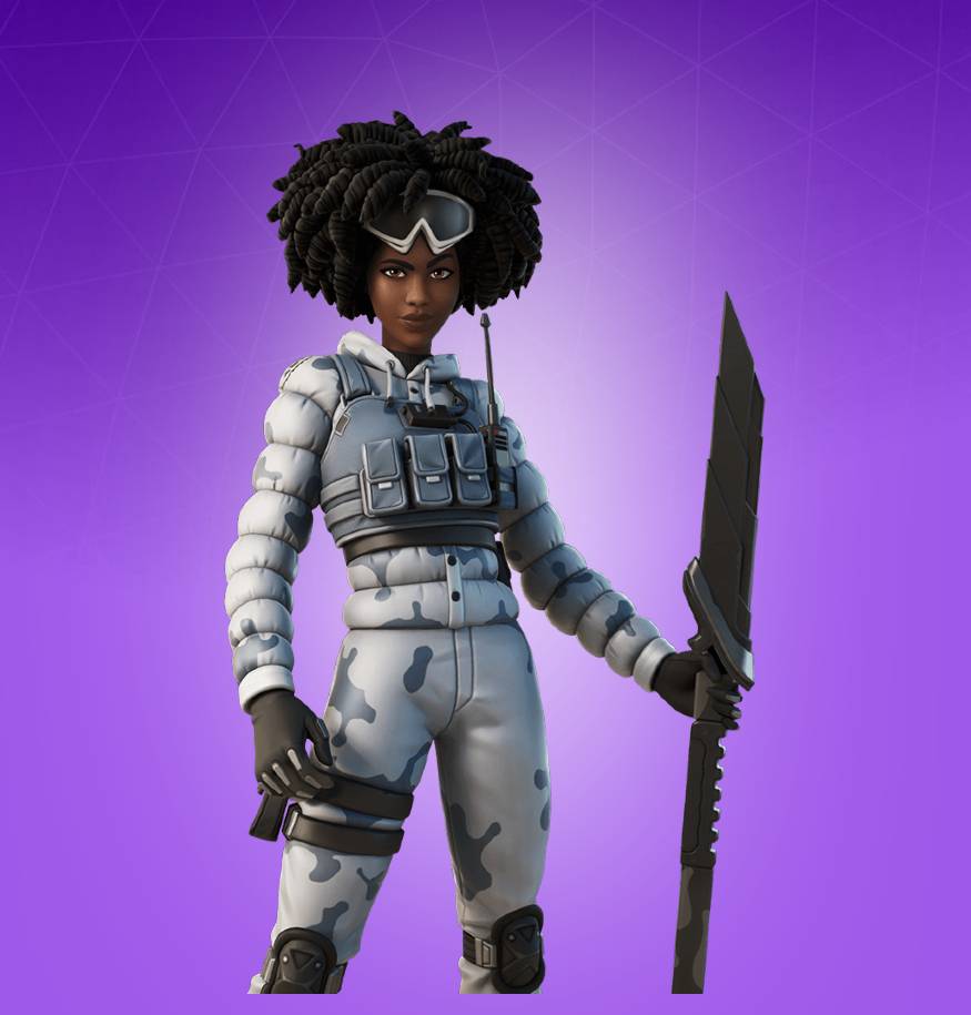 Fortnite Snow Stealth Slone Skin, PNG, Image Game Guides