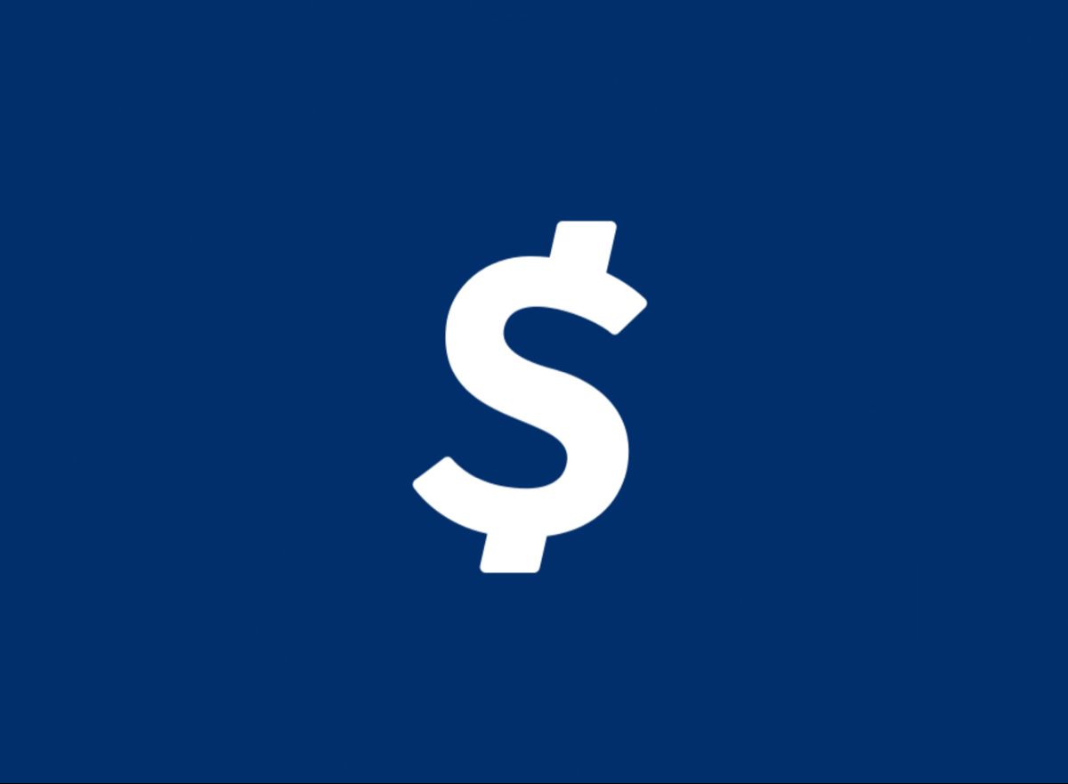Dark Blue cashapp icon. App icon, App logo, Ios icon
