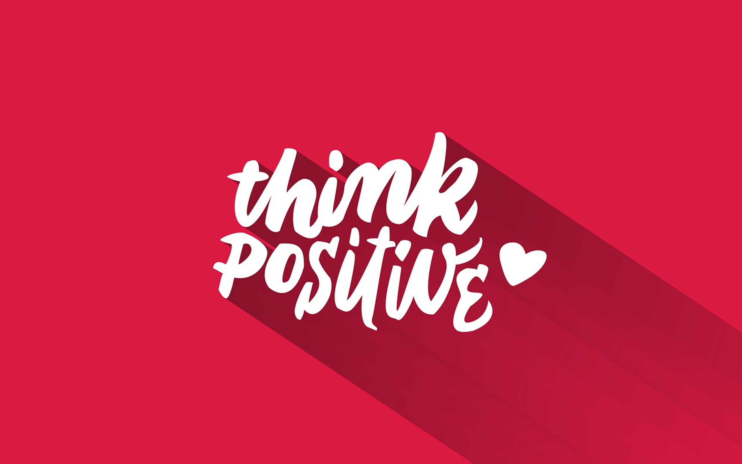 Think Positive 2560x1600 Resolution HD 4k Wallpaper, Image, Background, Photo and Picture